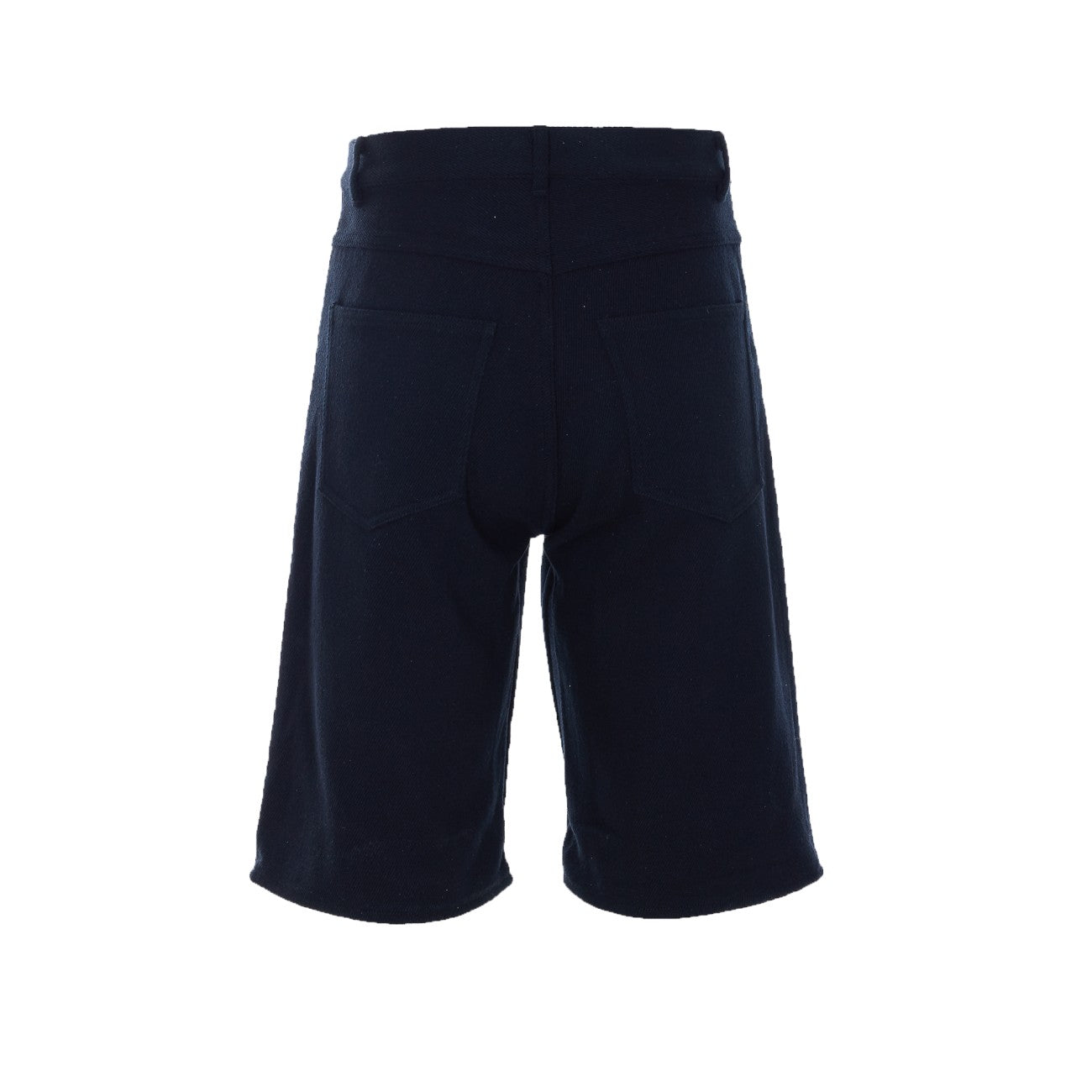 Auralee Men Silk Denim Wide Shorts AURALEE