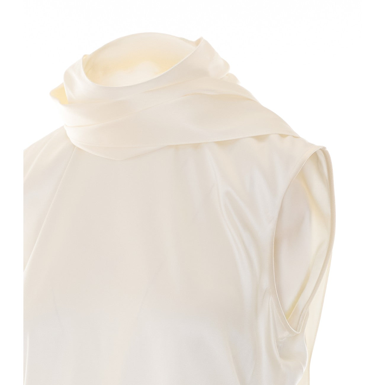 Bottega Veneta Women Silk Satin Top BOTTEGA VENETA