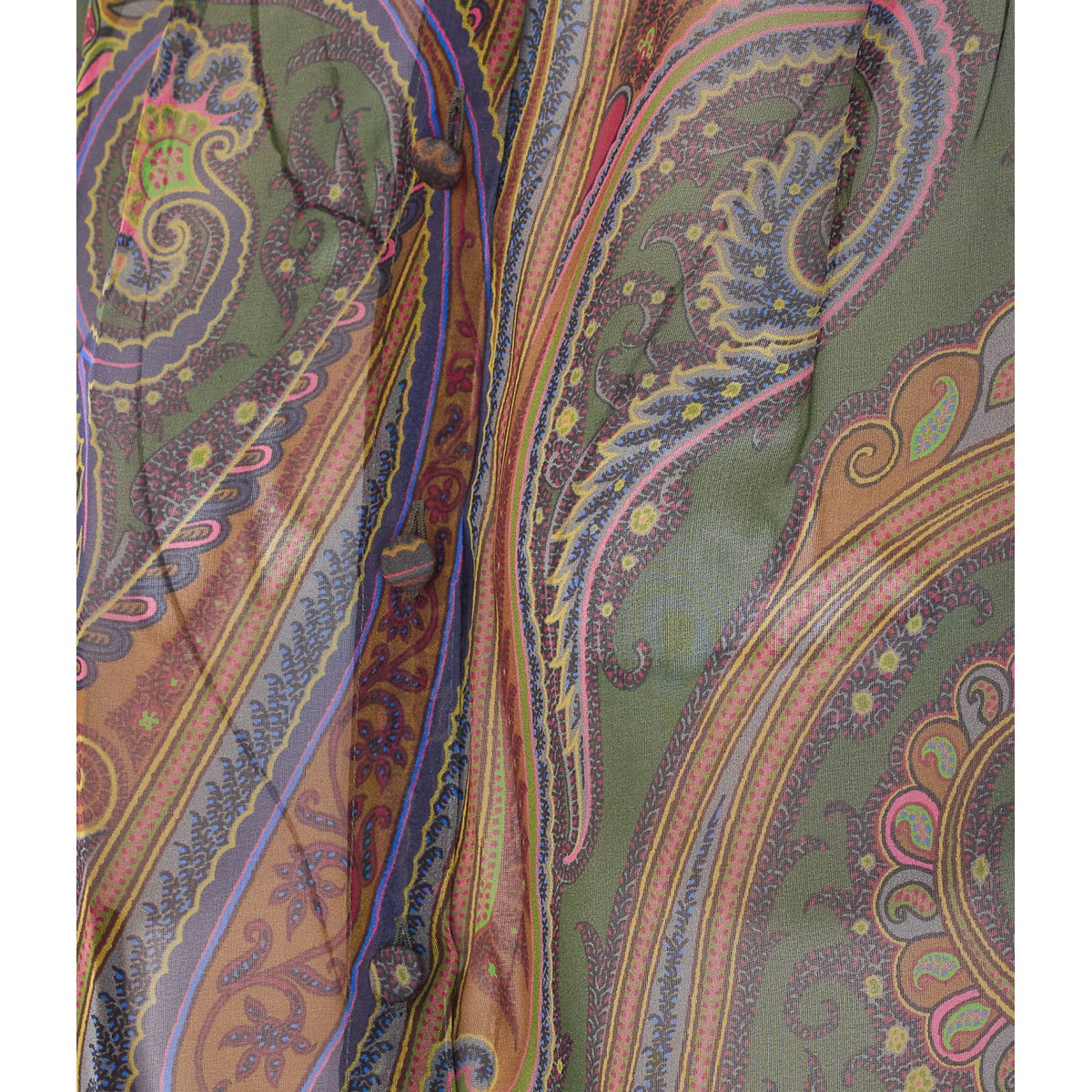 Etro Women Silk Shirt With Paisley Piazzata Degrade' Print ETRO