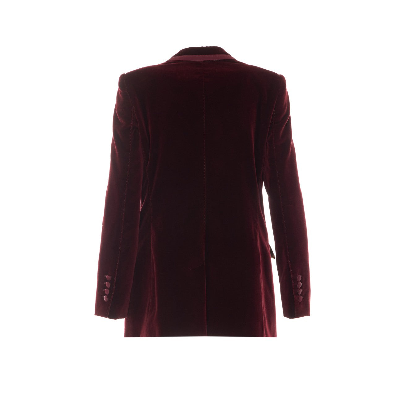 Dolce&Gabbana Women Single Breasted Velvet Jacket DOLCE & GABBANA