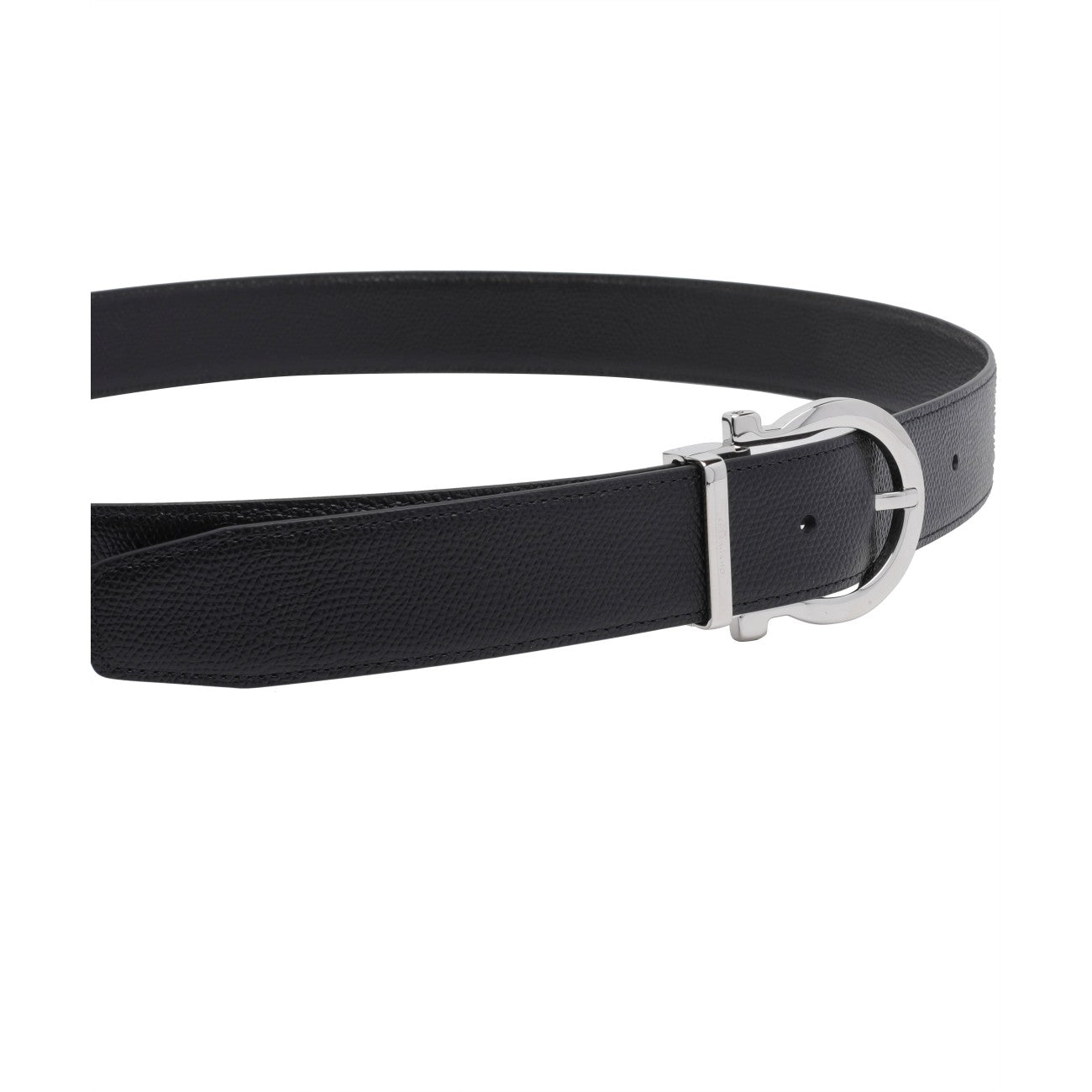 Ferragamo Men Single Gancini Adjustable And Reversible Belt FERRAGAMO