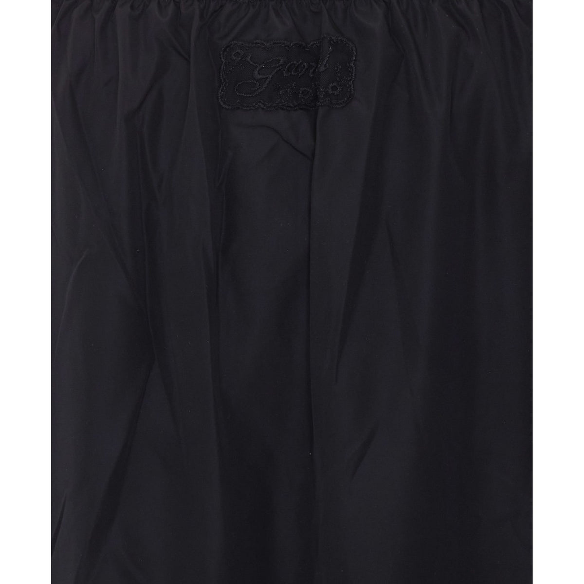 Ganni Women Skirt In Black Nylon GANNI