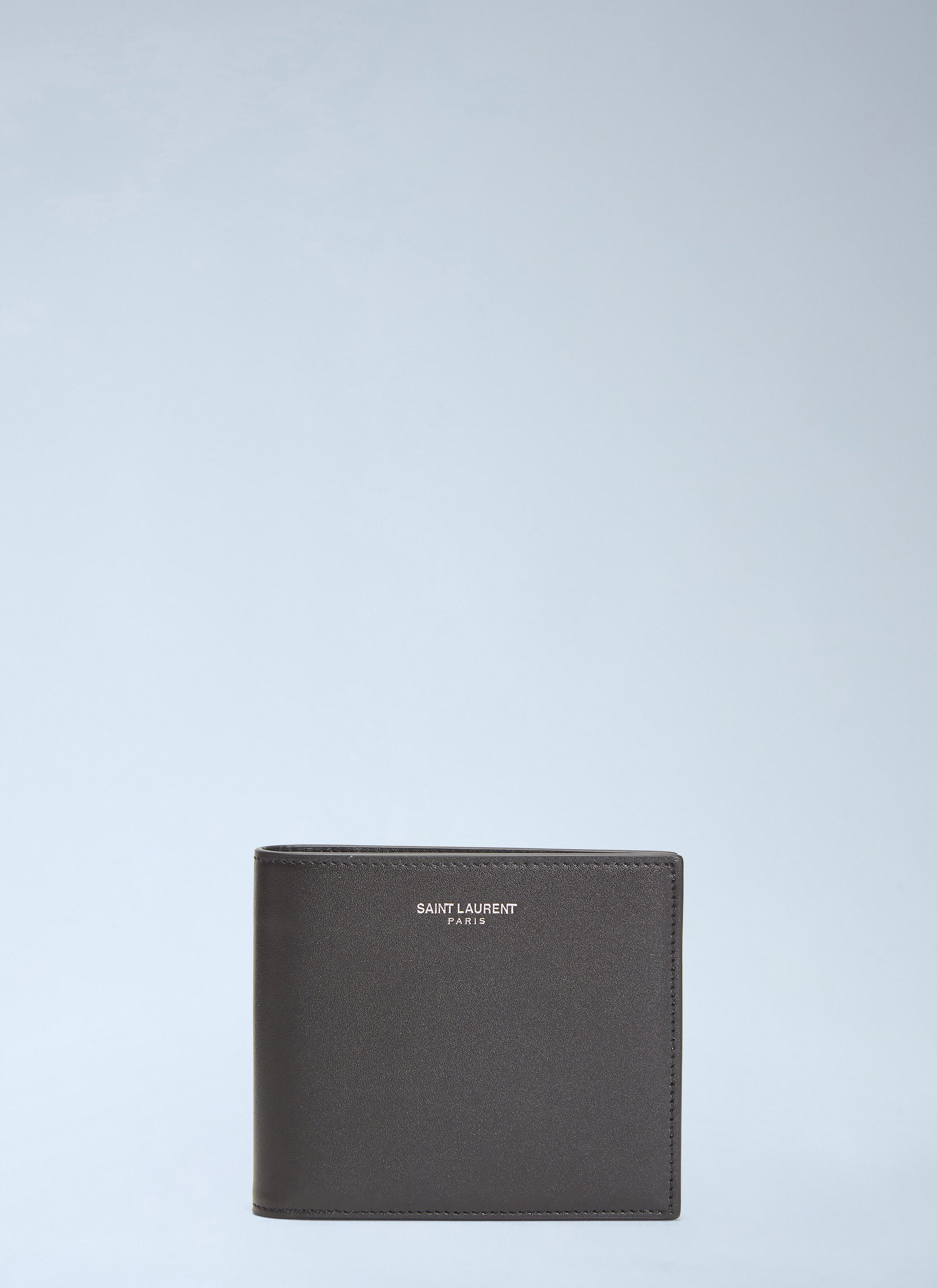 Saint Laurent Men Logo Print Bi-Fold Wallet SAINT LAURENT