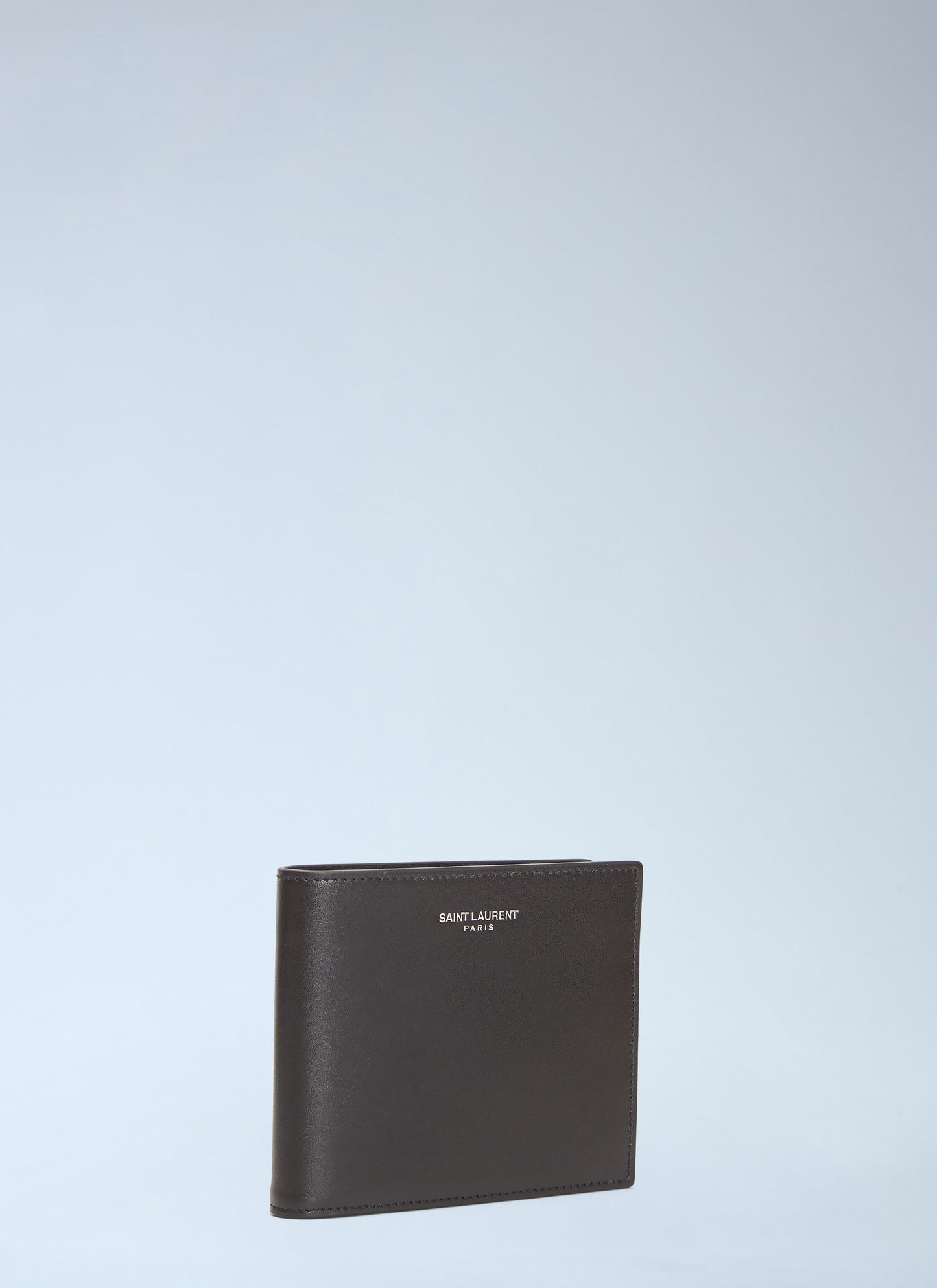 Saint Laurent Men Logo Print Bi-Fold Wallet SAINT LAURENT