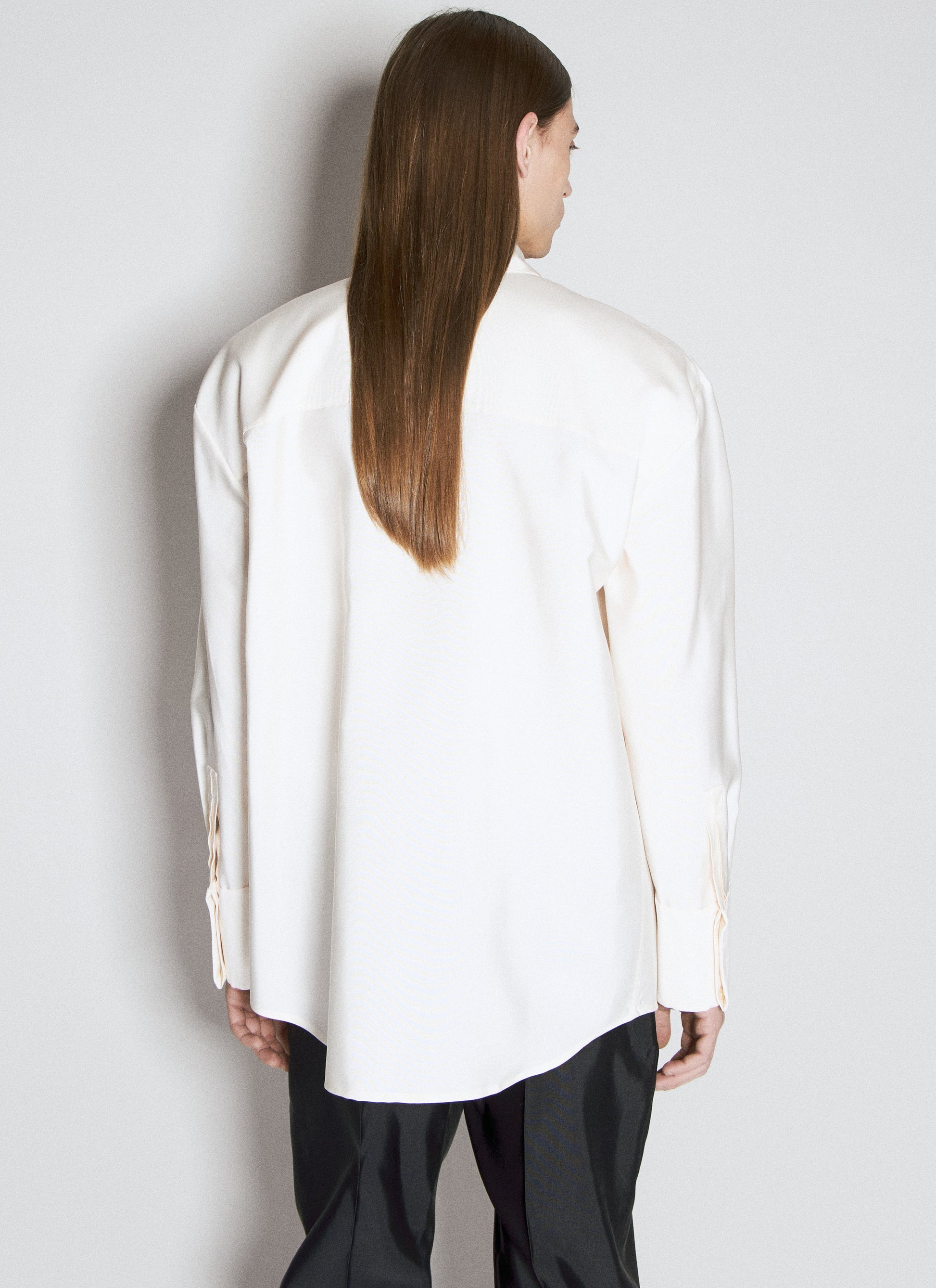 Saint Laurent Men Faille Overshirt SAINT LAURENT