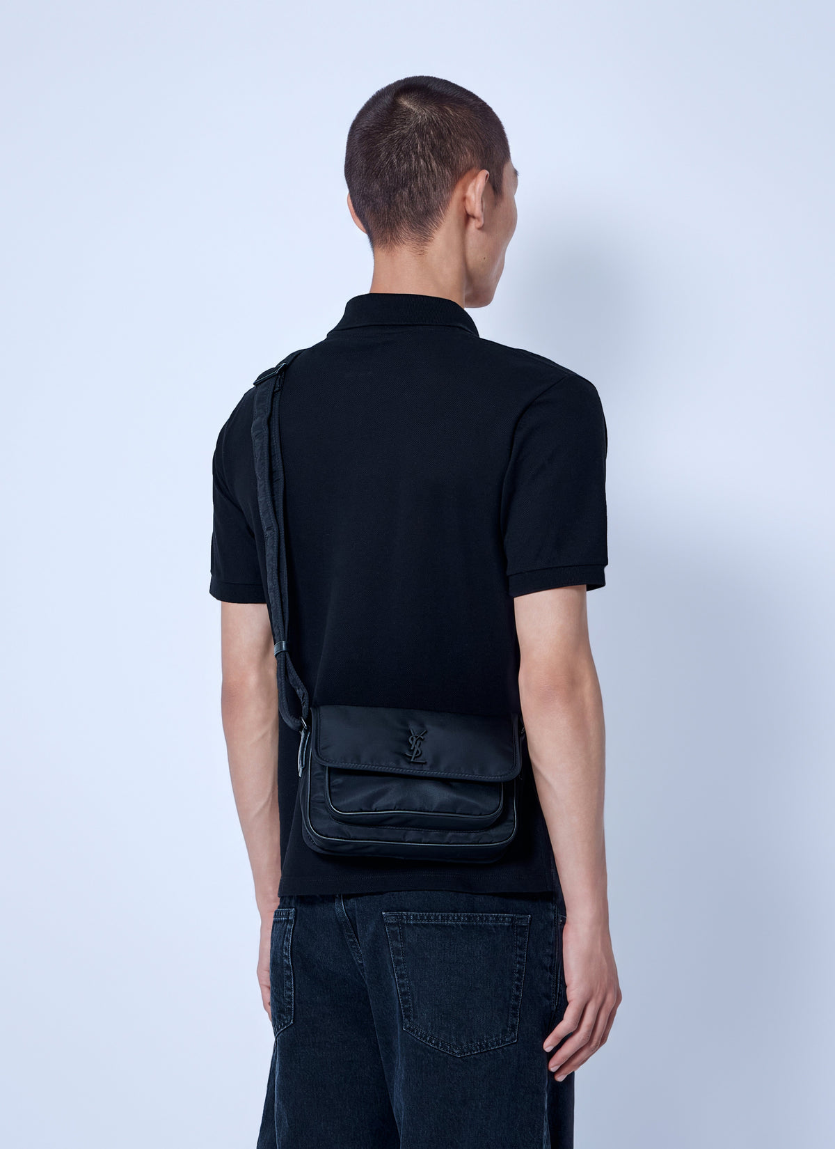 Saint Laurent Men Niki Small Messenger Bag SAINT LAURENT