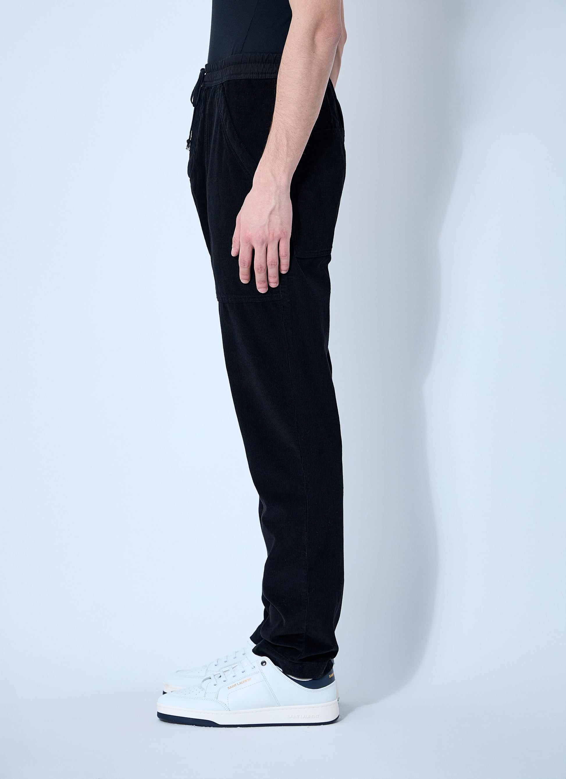 Saint Laurent Men Corduroy Drawstring Pants SAINT LAURENT