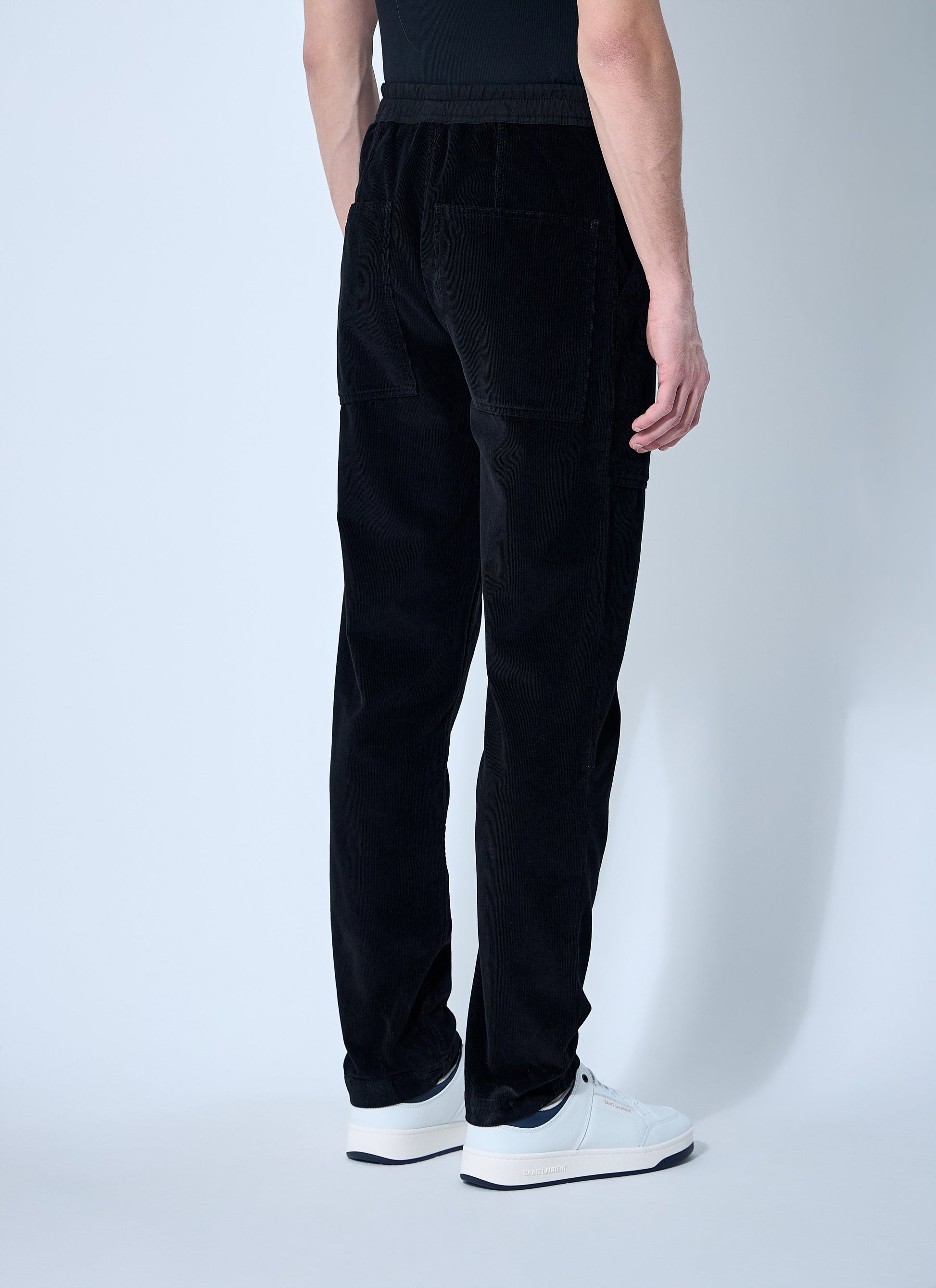 Saint Laurent Men Corduroy Drawstring Pants SAINT LAURENT