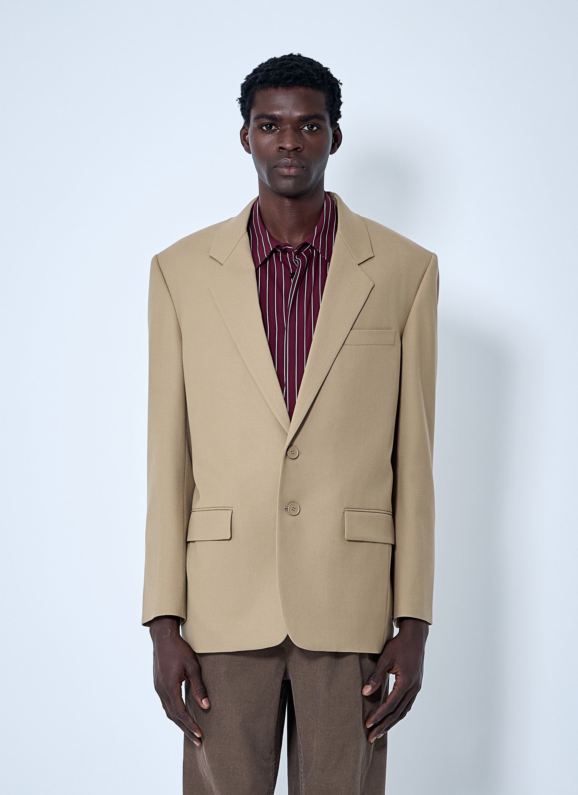 Saint Laurent Men Yves Wool Blazer SAINT LAURENT