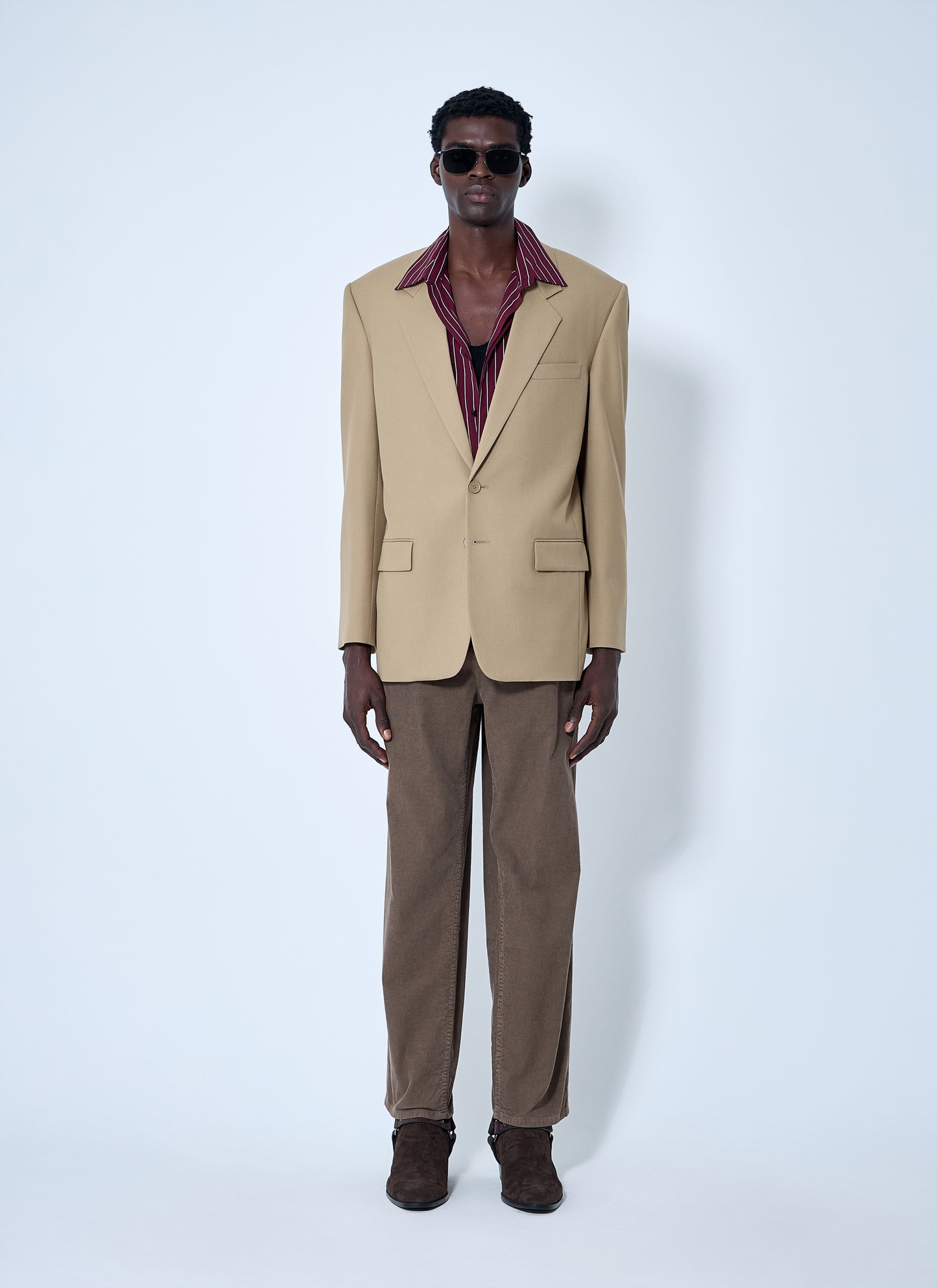 Saint Laurent Men Yves Wool Blazer SAINT LAURENT