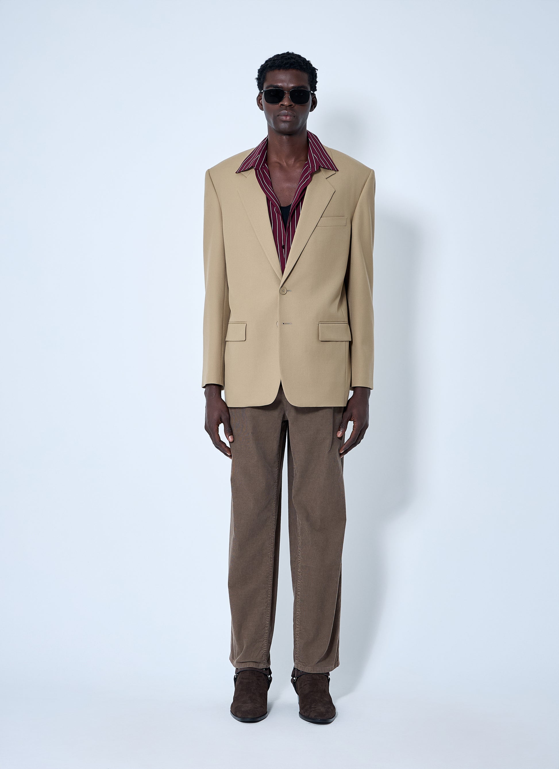 Saint Laurent Men Yves Wool Blazer SAINT LAURENT