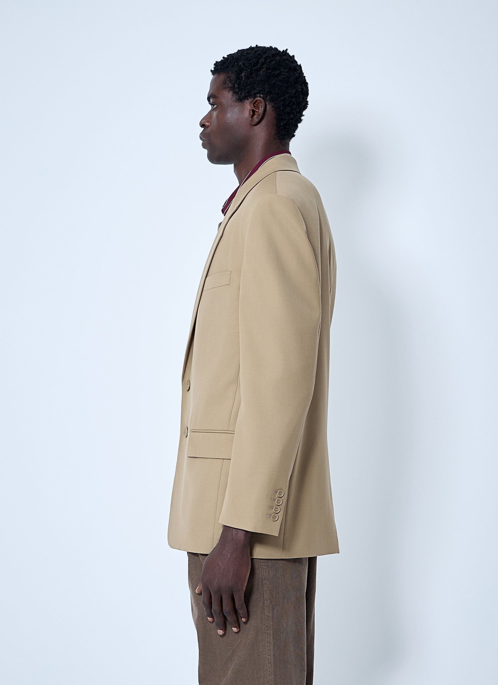 Saint Laurent Men Yves Wool Blazer SAINT LAURENT