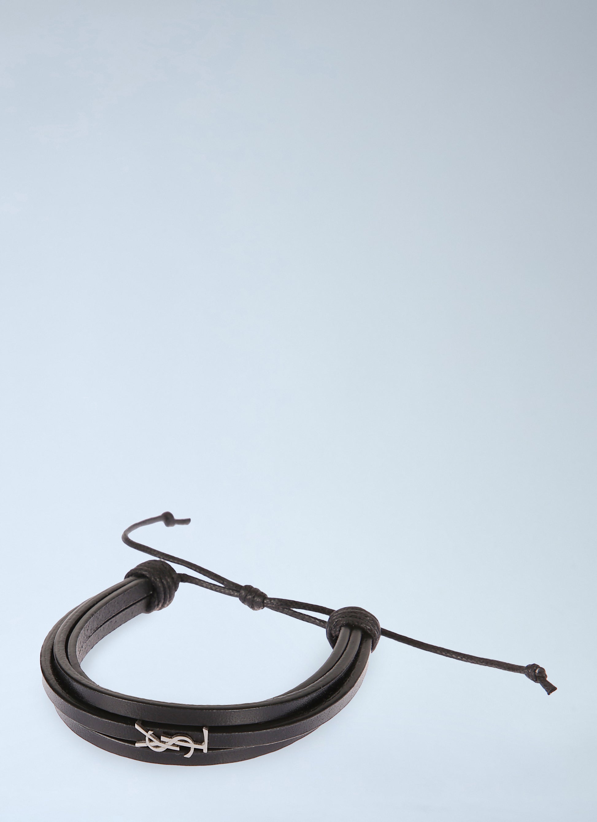 Saint Laurent Men Cassandre Multi-Strand Bracelet SAINT LAURENT