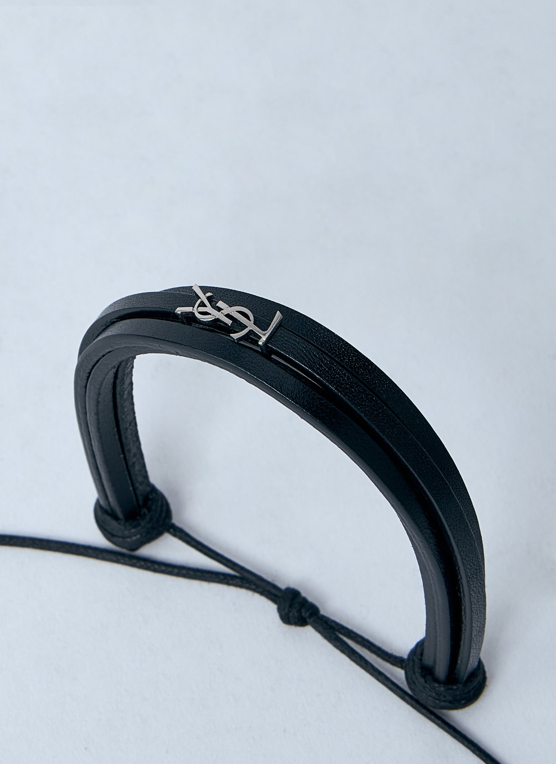 Saint Laurent Men Cassandre Multi-Strand Bracelet SAINT LAURENT