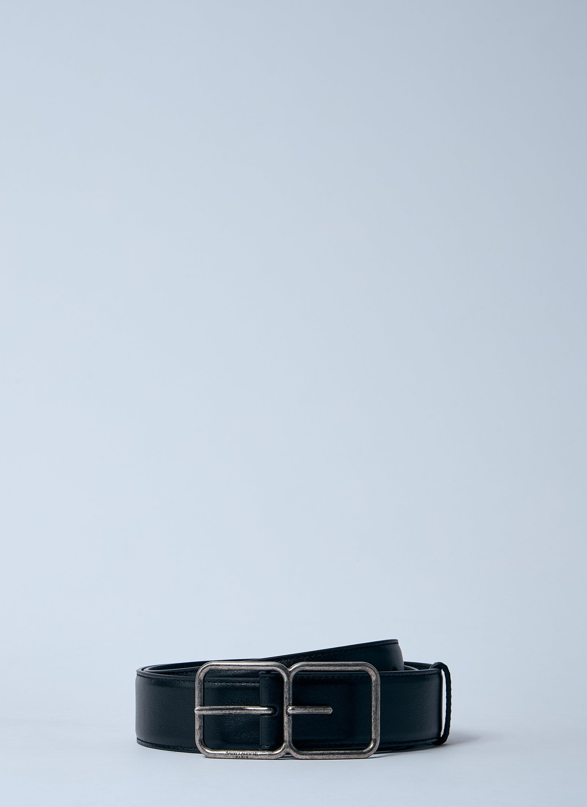 Saint Laurent Men Double Frame Belt SAINT LAURENT