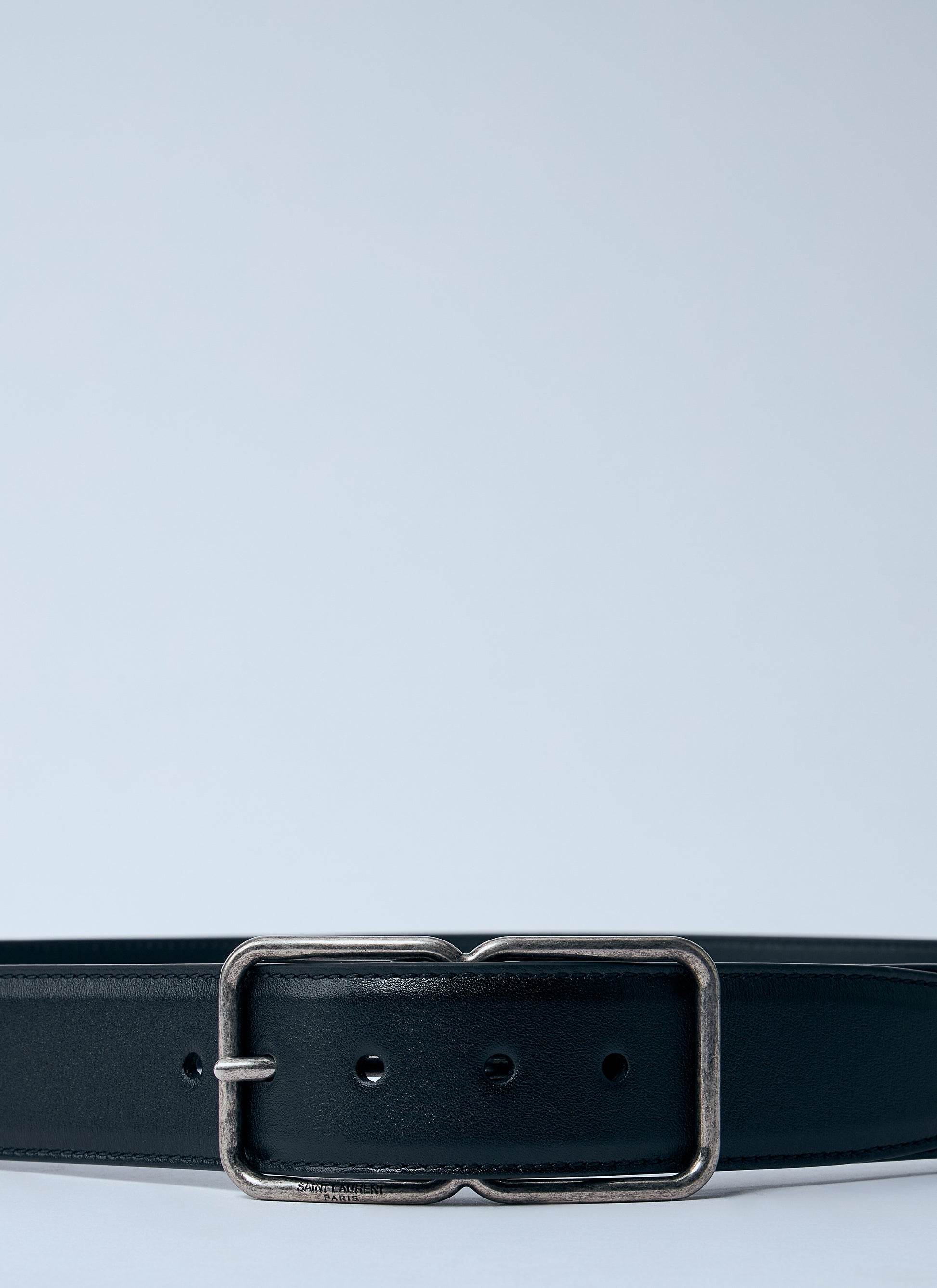 Saint Laurent Men Double Frame Belt SAINT LAURENT