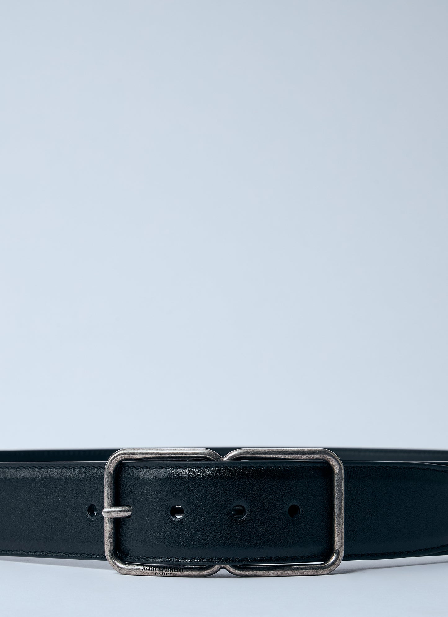 Saint Laurent Men Double Frame Belt SAINT LAURENT