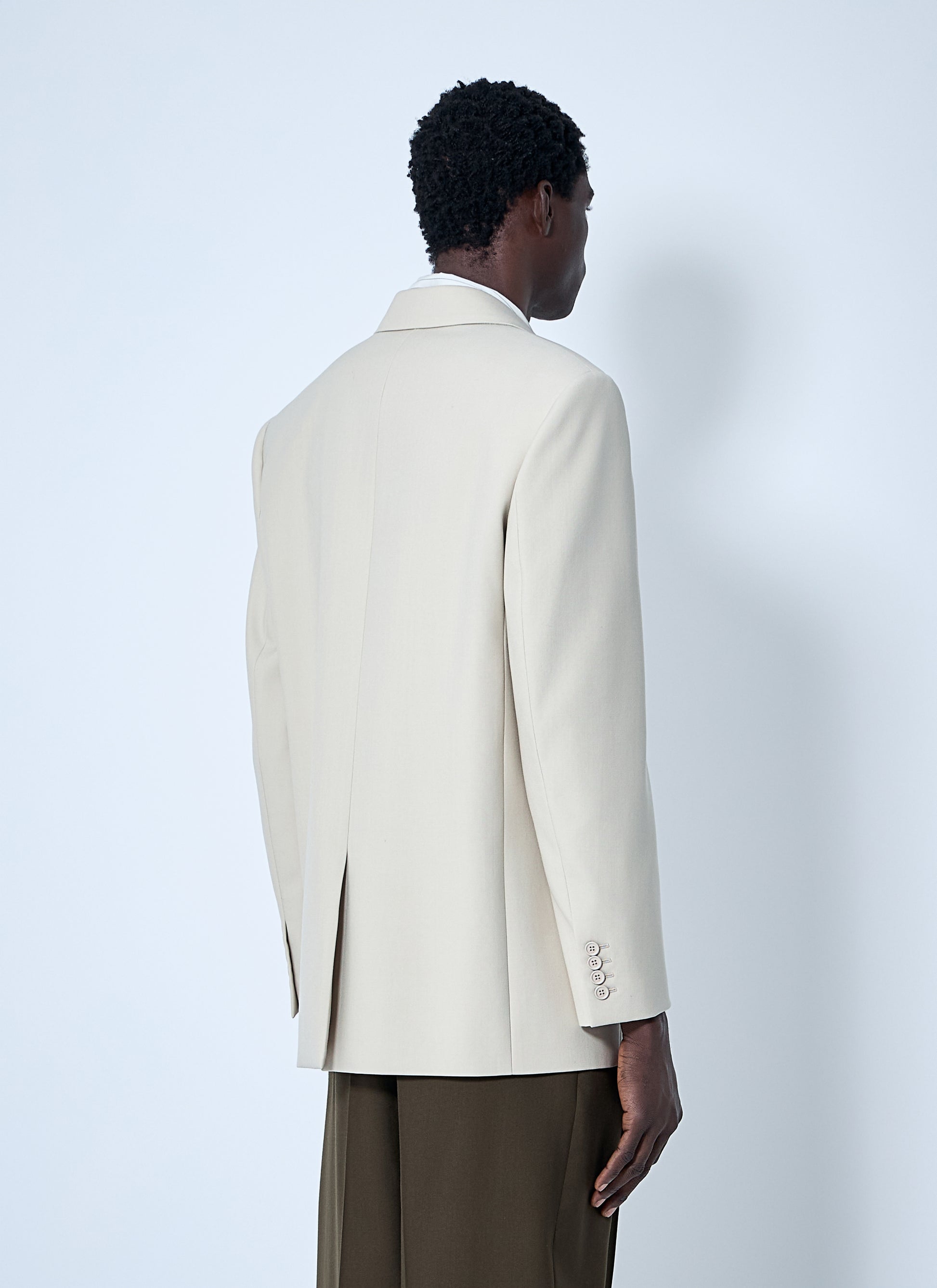 Saint Laurent Men Yves Single-Breasted Blazer SAINT LAURENT