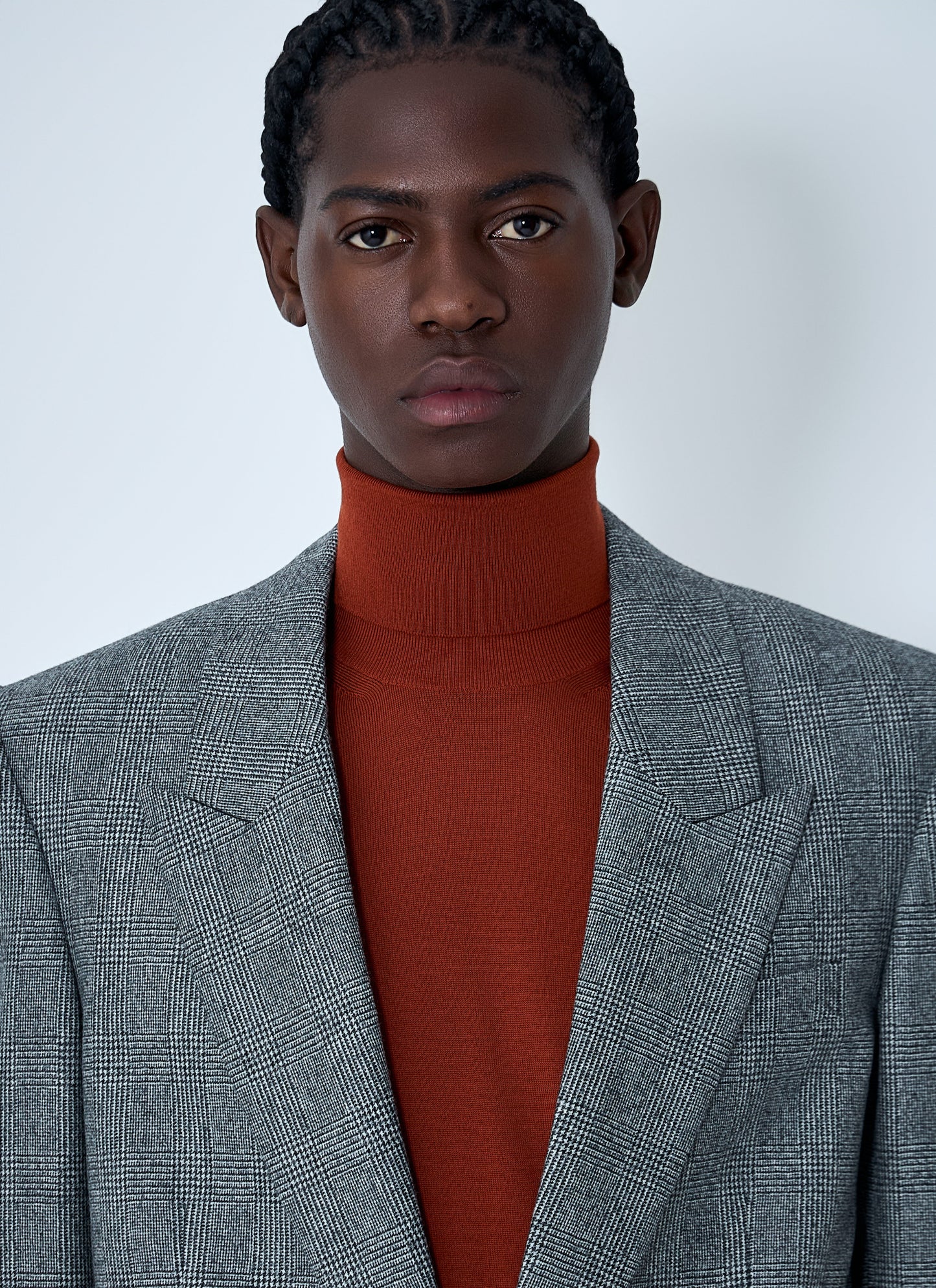 Saint Laurent Men Prince Of Wales Wool Blazer SAINT LAURENT