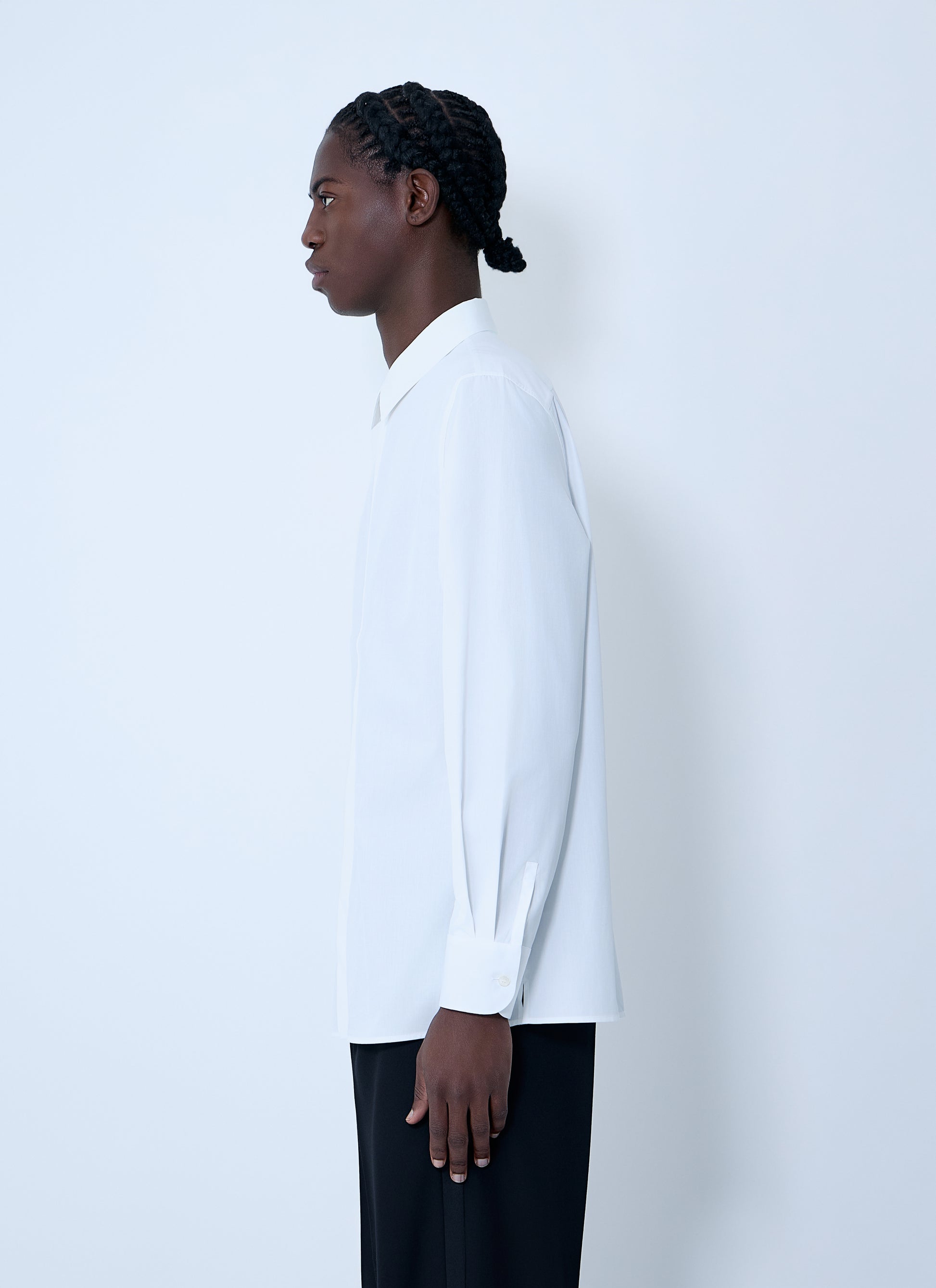 Saint Laurent Men Poplin Shirt SAINT LAURENT