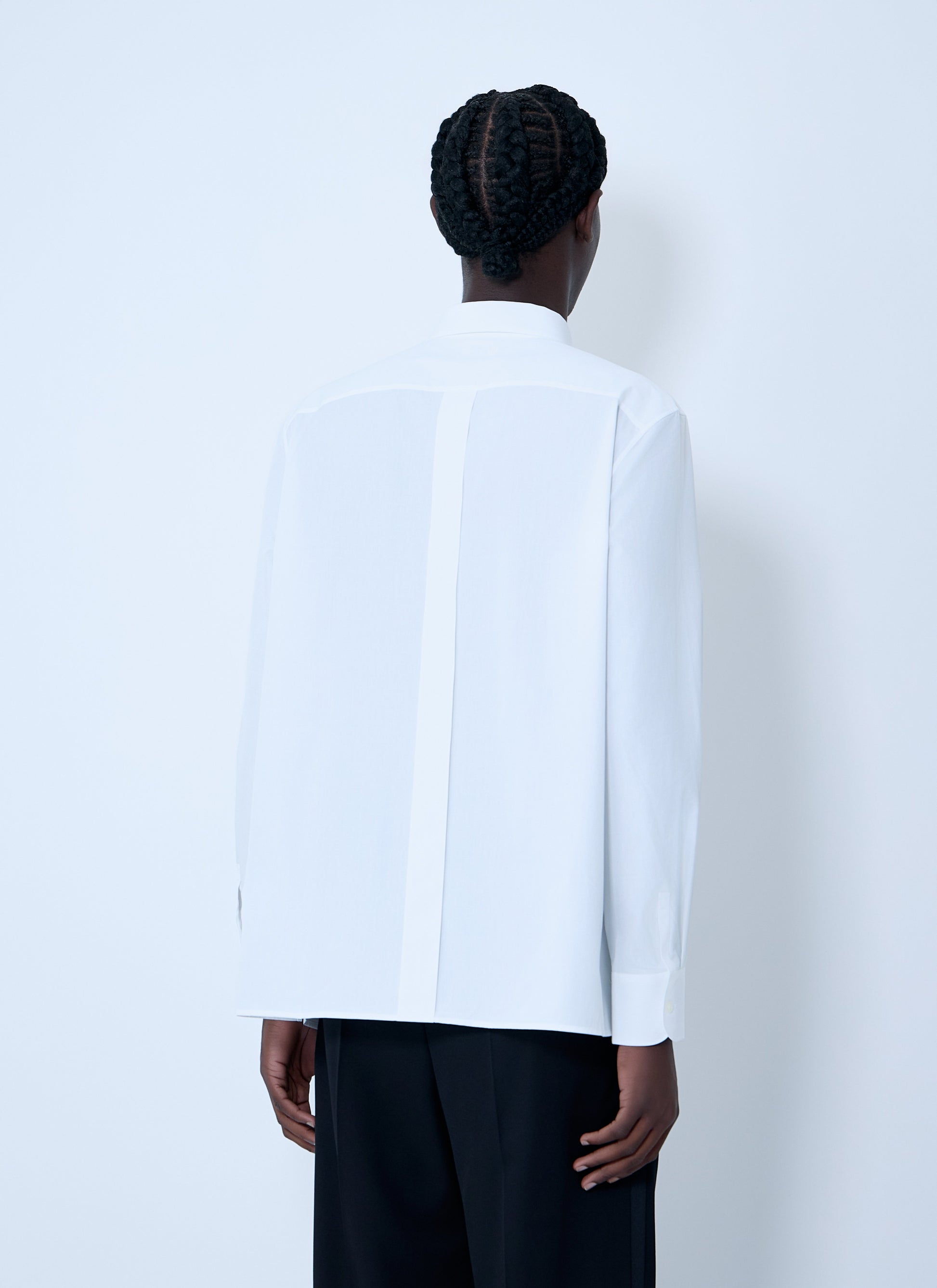 Saint Laurent Men Poplin Shirt SAINT LAURENT
