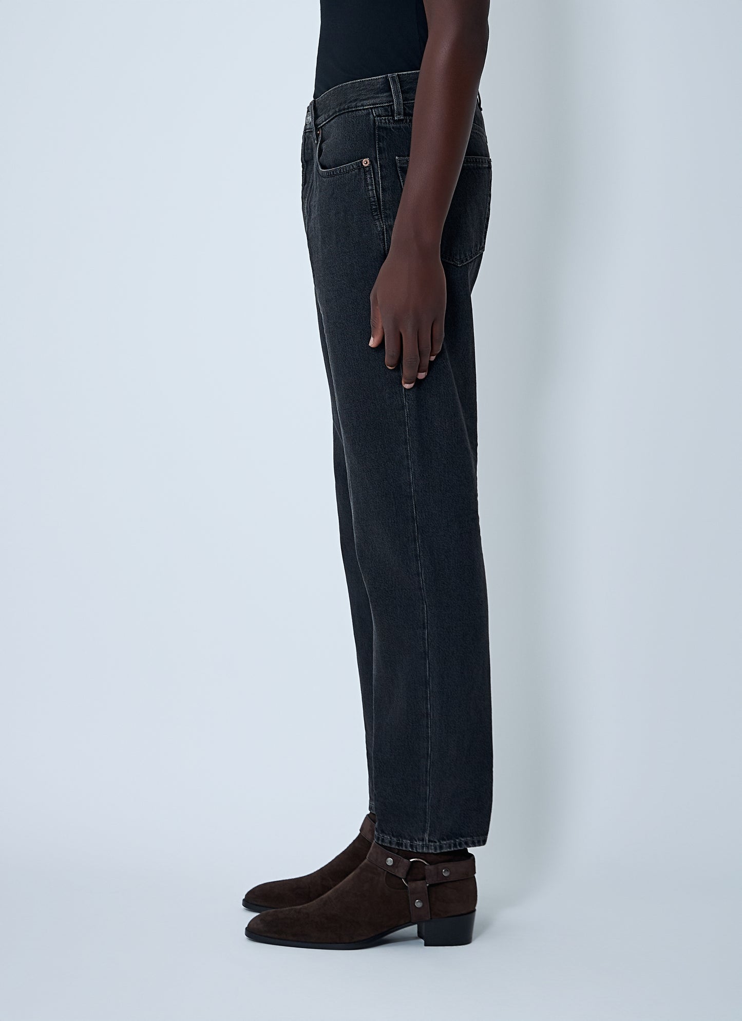 Saint Laurent Men Straight-Leg Denim Jeans SAINT LAURENT