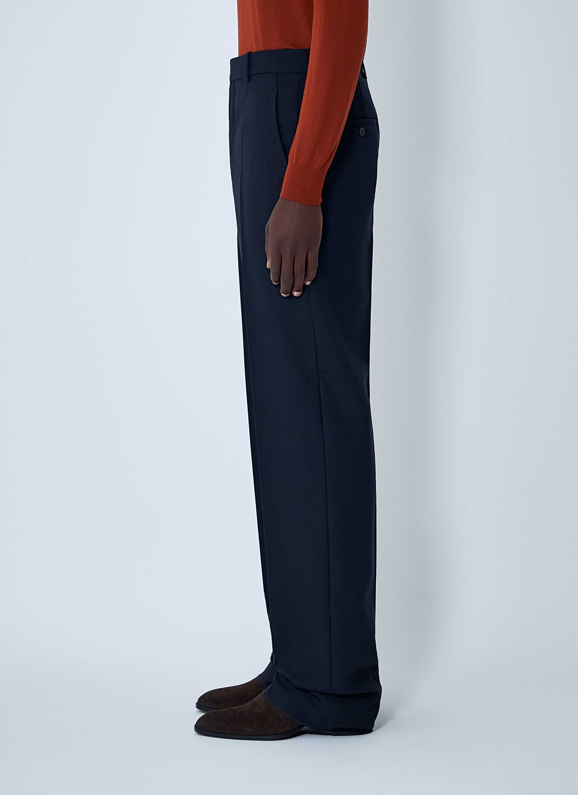 Saint Laurent Men Tailored Wool Pants SAINT LAURENT