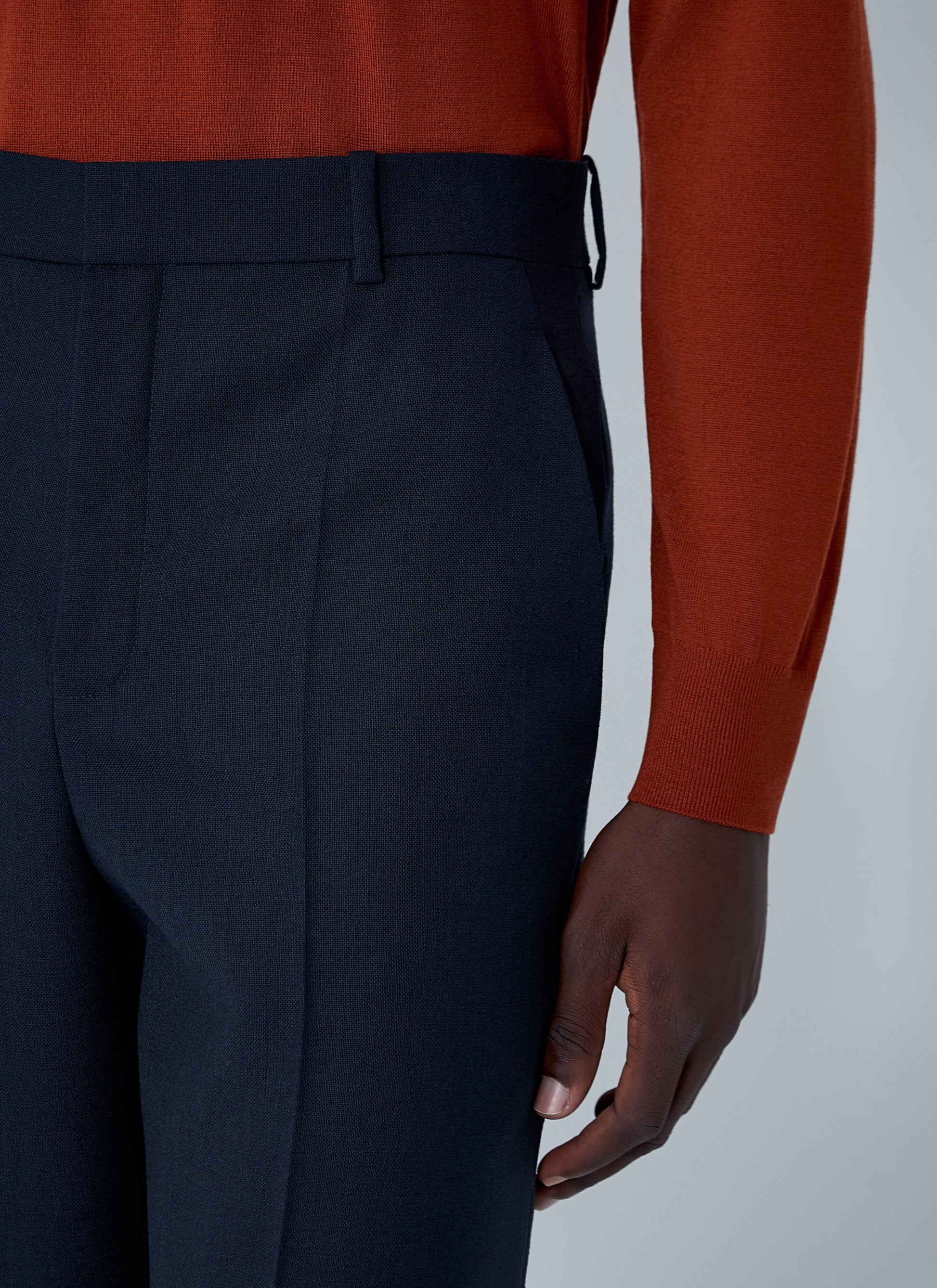 Saint Laurent Men Tailored Wool Pants SAINT LAURENT