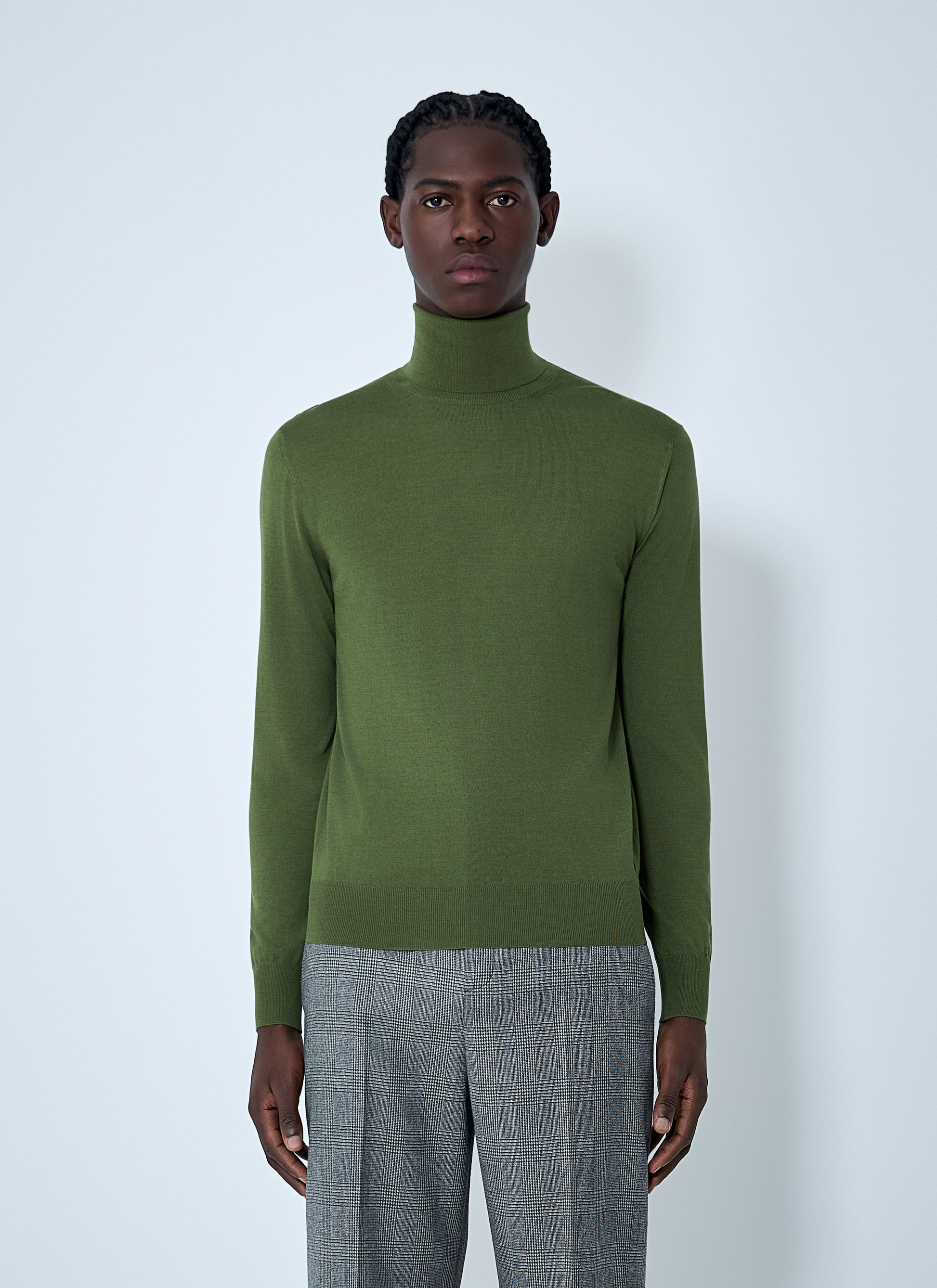 Saint Laurent Men Fine Knit Turtleneck Sweater SAINT LAURENT