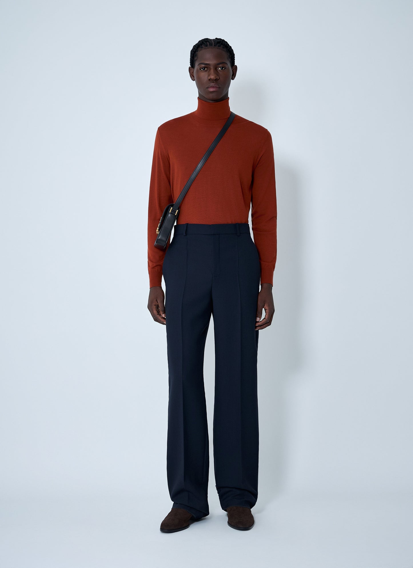 Saint Laurent Men Wool Turtleneck Sweater SAINT LAURENT