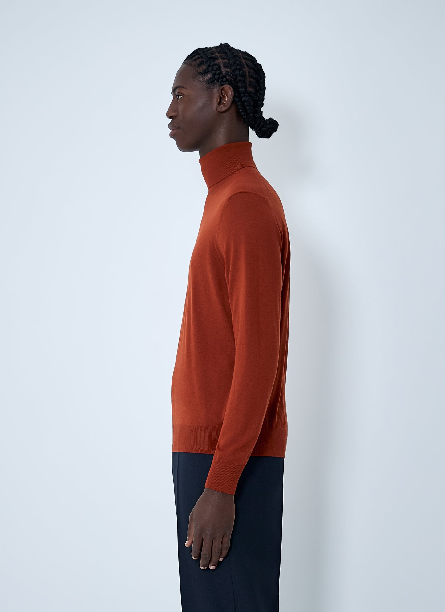 Saint Laurent Men Wool Turtleneck Sweater SAINT LAURENT
