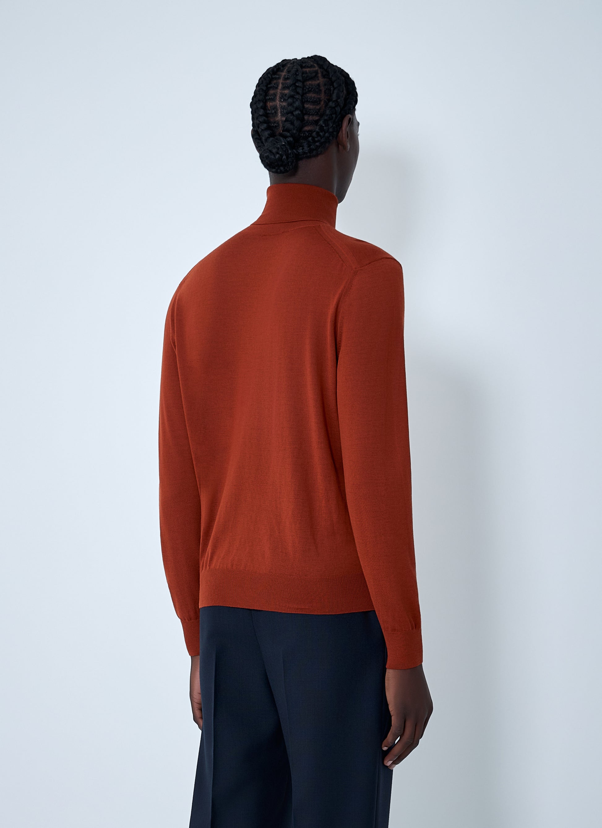 Saint Laurent Men Wool Turtleneck Sweater SAINT LAURENT