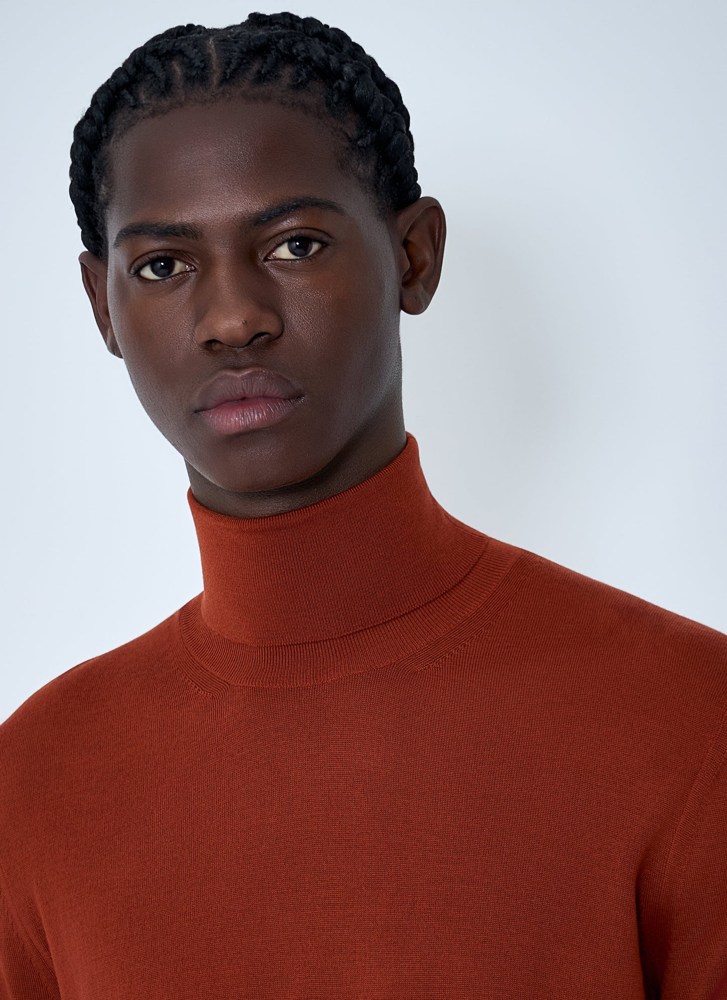 Saint Laurent Men Wool Turtleneck Sweater SAINT LAURENT