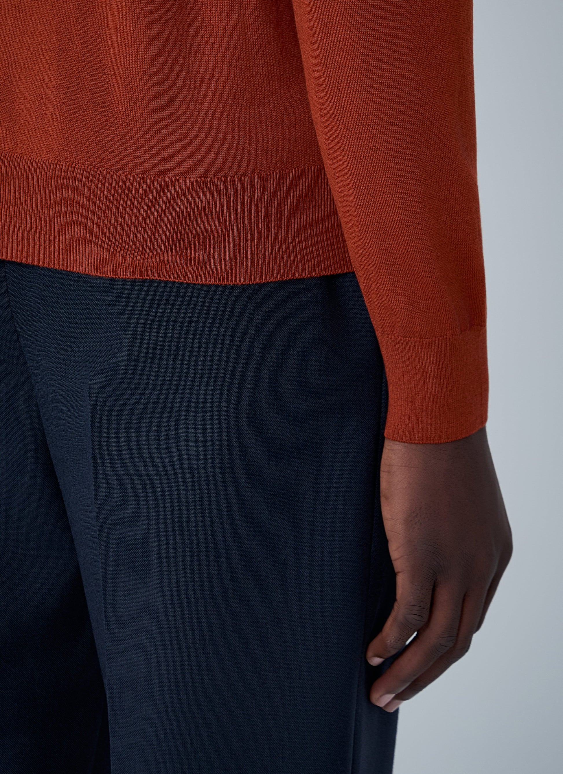 Saint Laurent Men Wool Turtleneck Sweater SAINT LAURENT