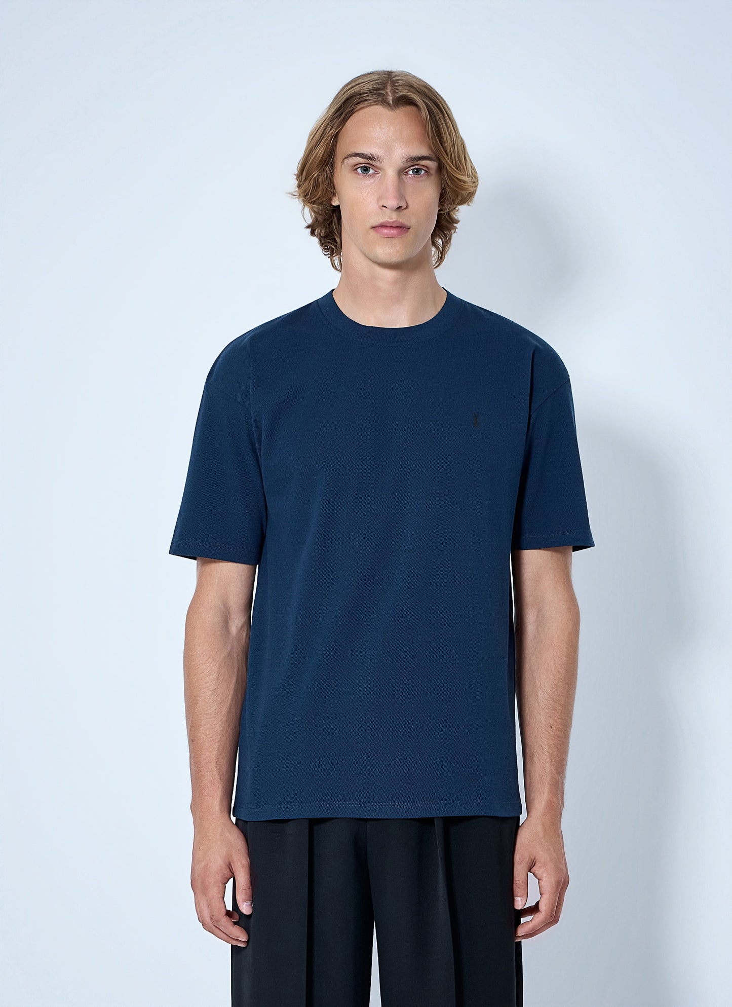 Saint Laurent Men Cassandre Oversized T-Shirt