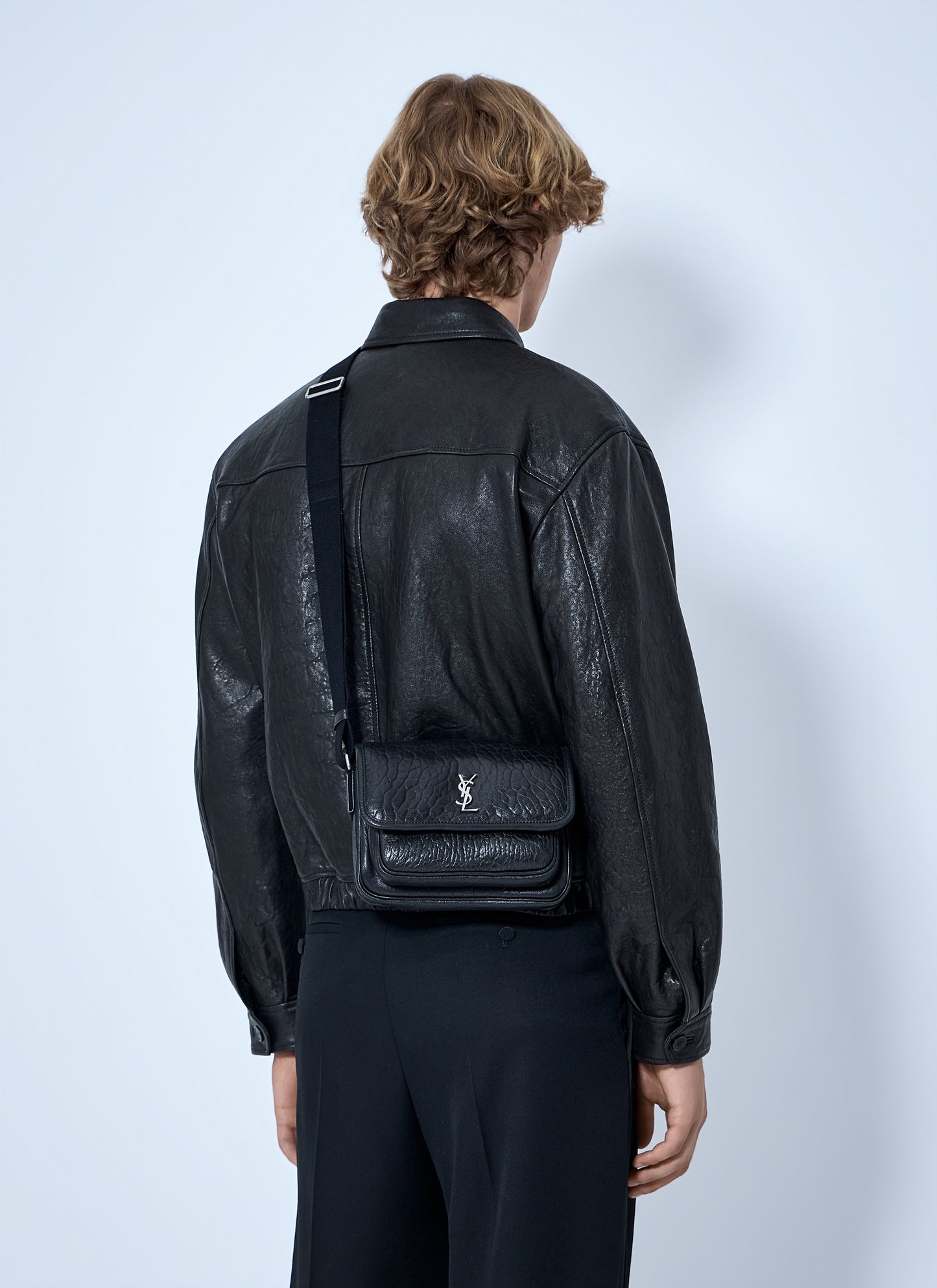Saint Laurent Men Niki Small Messenger Bag SAINT LAURENT