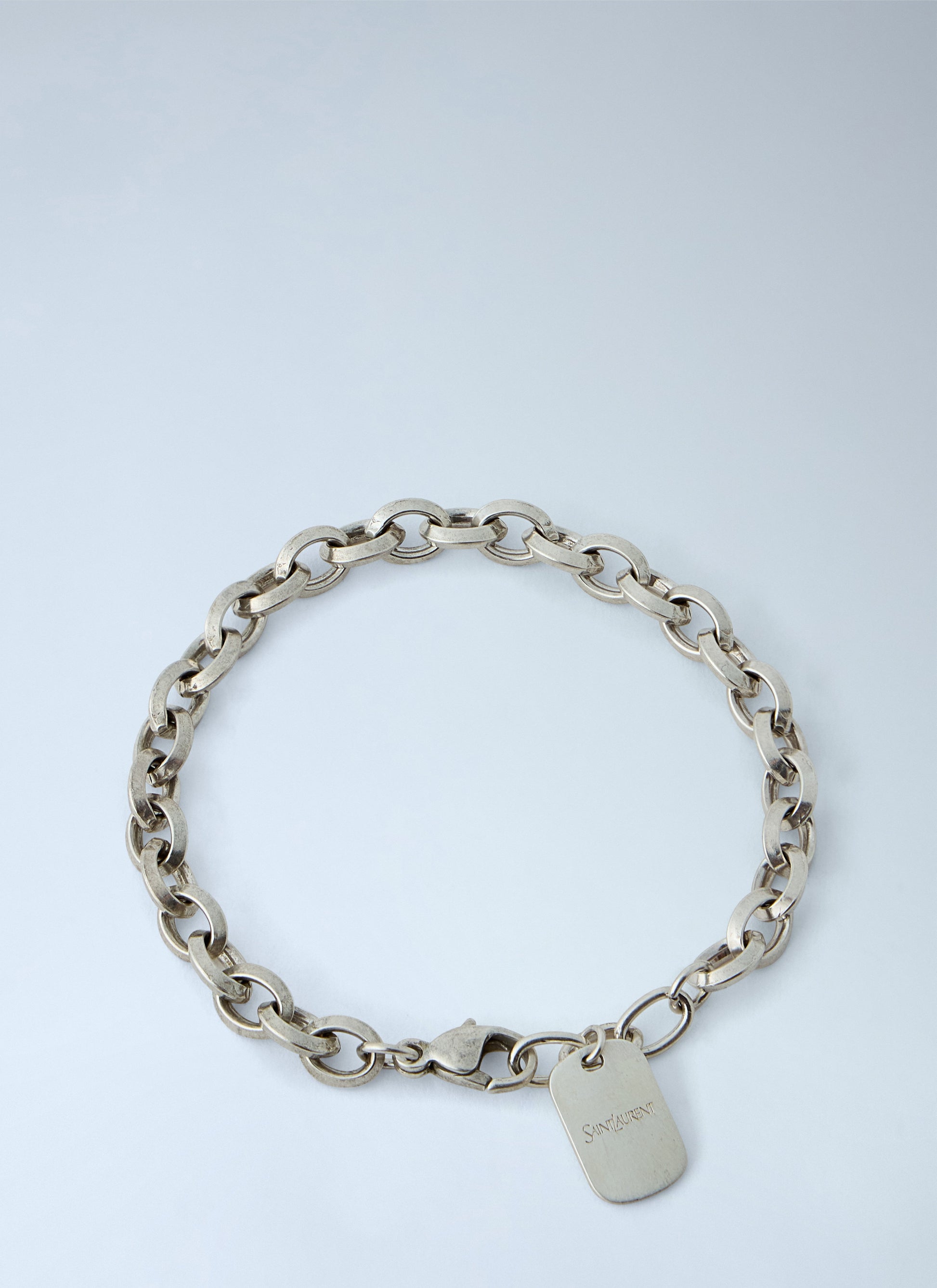 Saint Laurent Men Peaked Chain Bracelet SAINT LAURENT