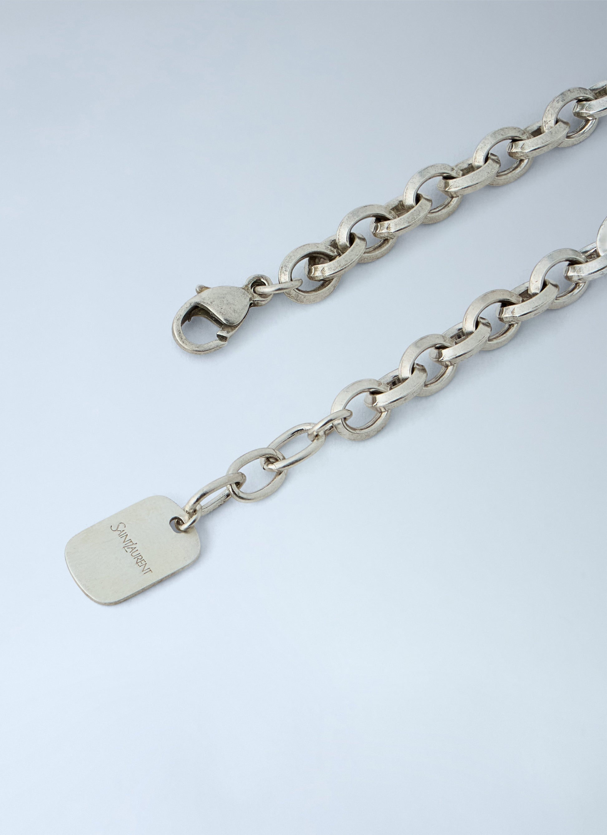 Saint Laurent Men Peaked Chain Bracelet SAINT LAURENT