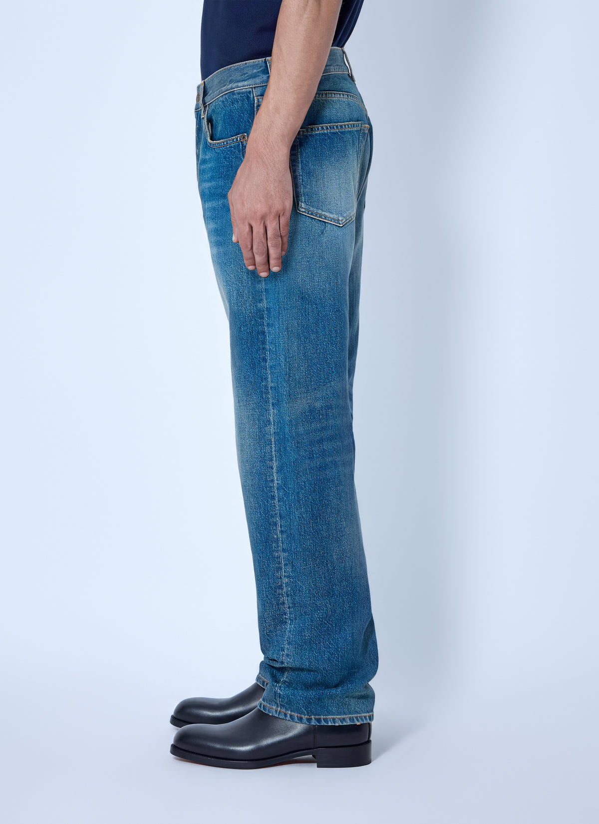 Saint Laurent Men Loose Straight Jeans SAINT LAURENT