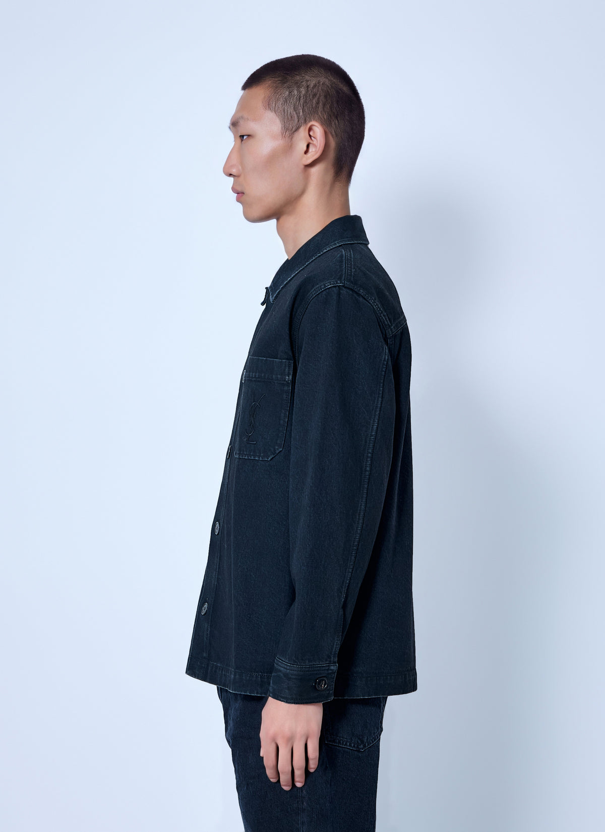 Saint Laurent Men Downtown Overshirt SAINT LAURENT