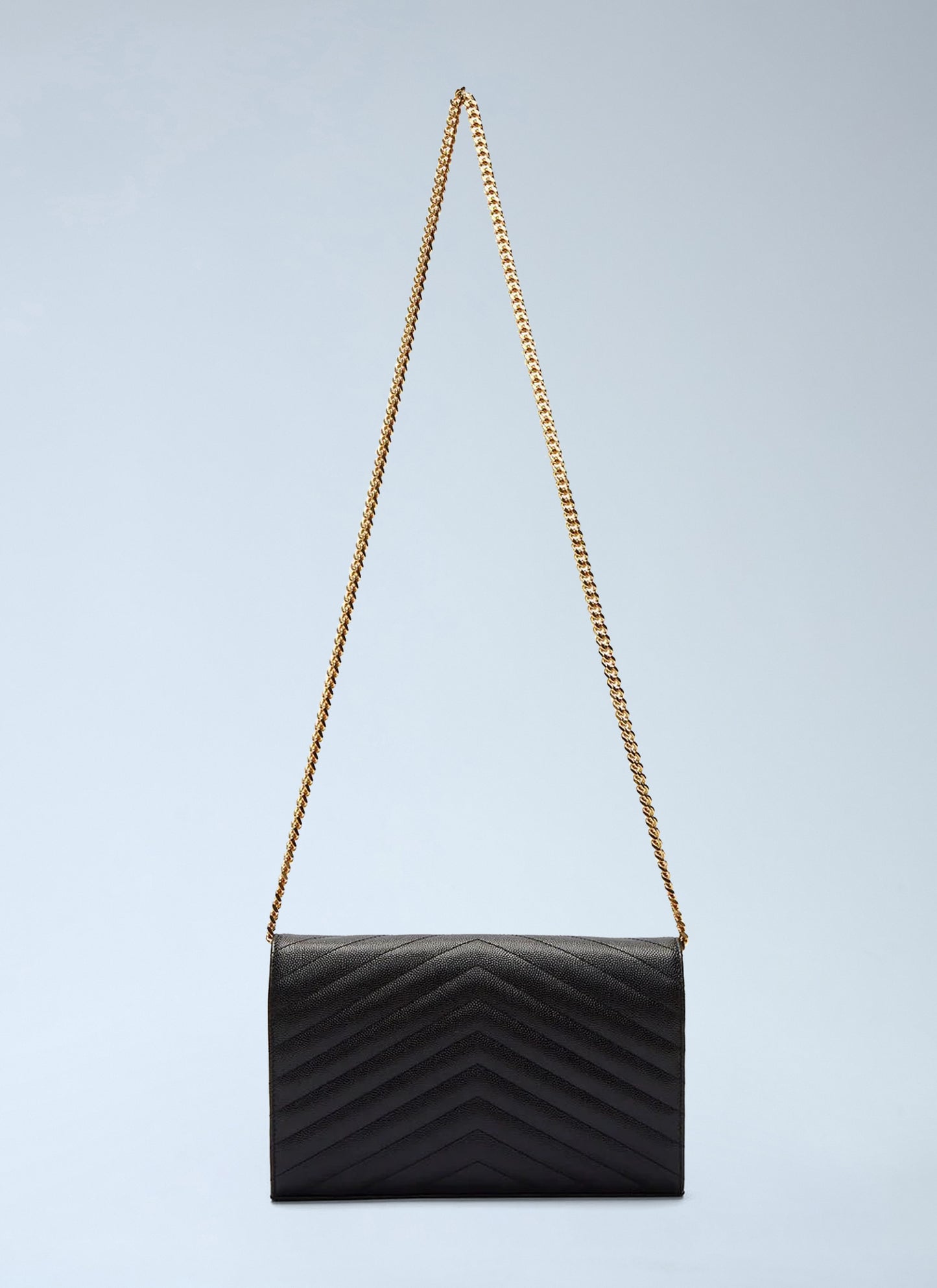 Saint Laurent Women Cassandre Matelassé Chain Wallet SAINT LAURENT
