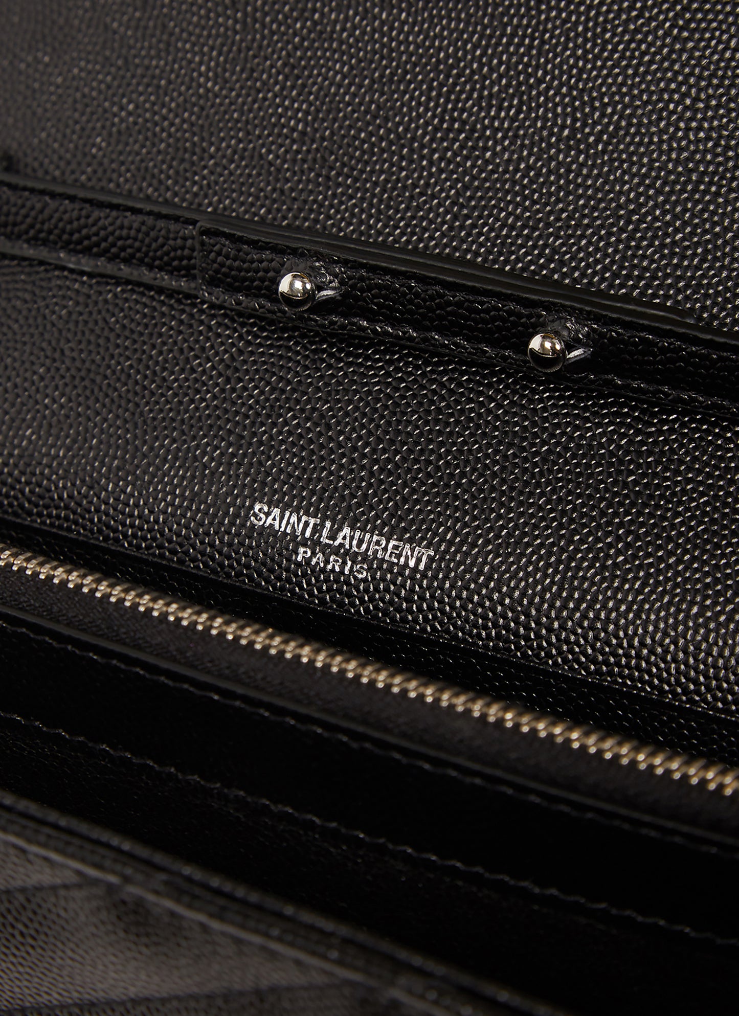 Saint Laurent Women Ysl Monogrammed Wallet Bag