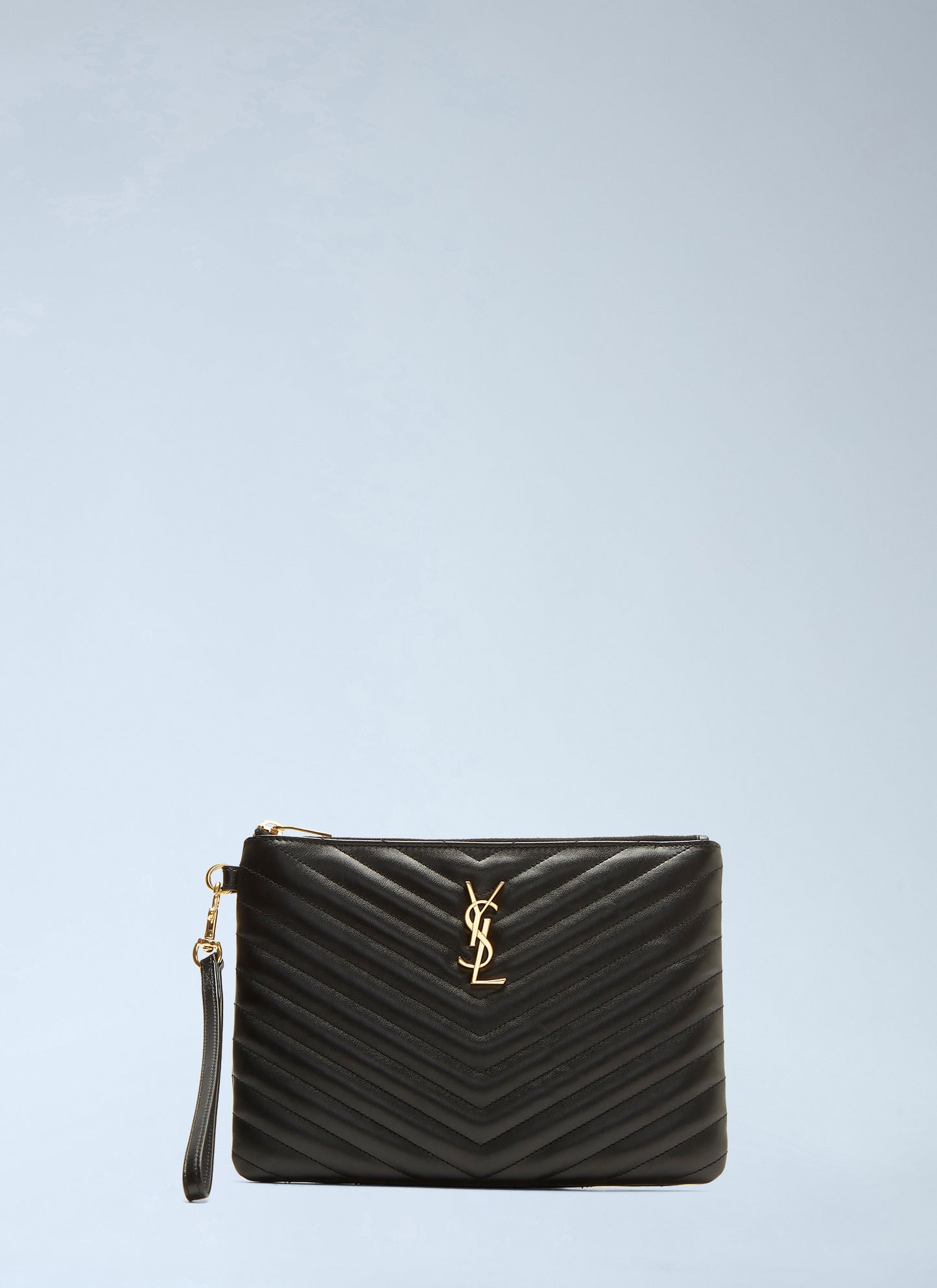 Saint Laurent Women Monogram Matelassé Pouch SAINT LAURENT