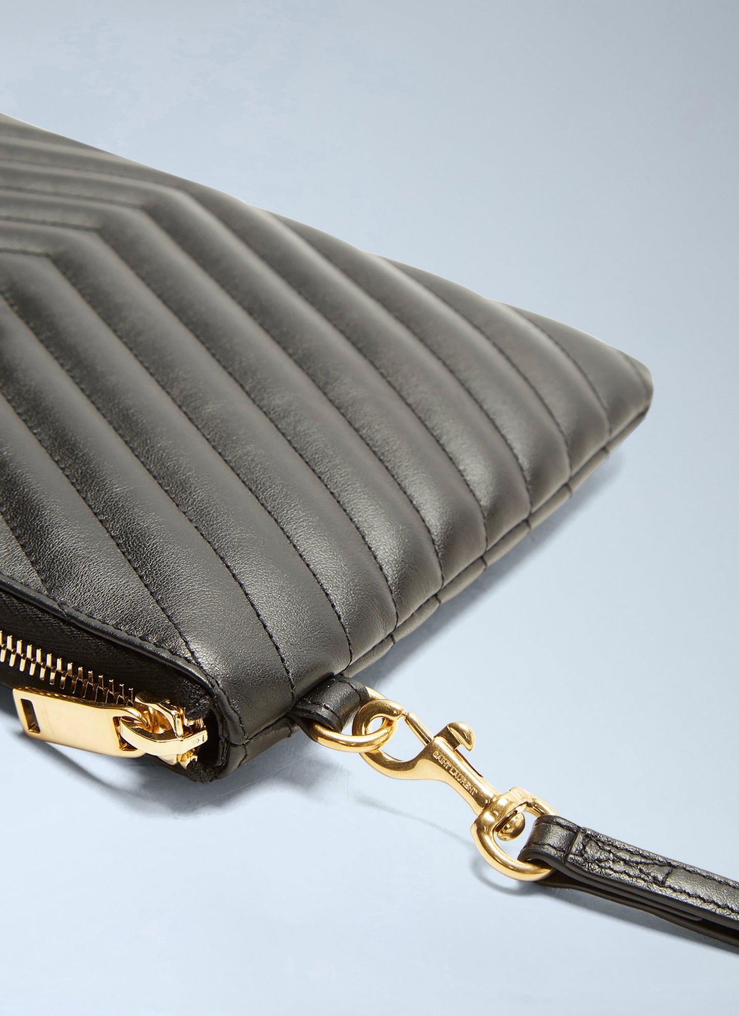 Saint Laurent Women Monogram Matelassé Pouch SAINT LAURENT