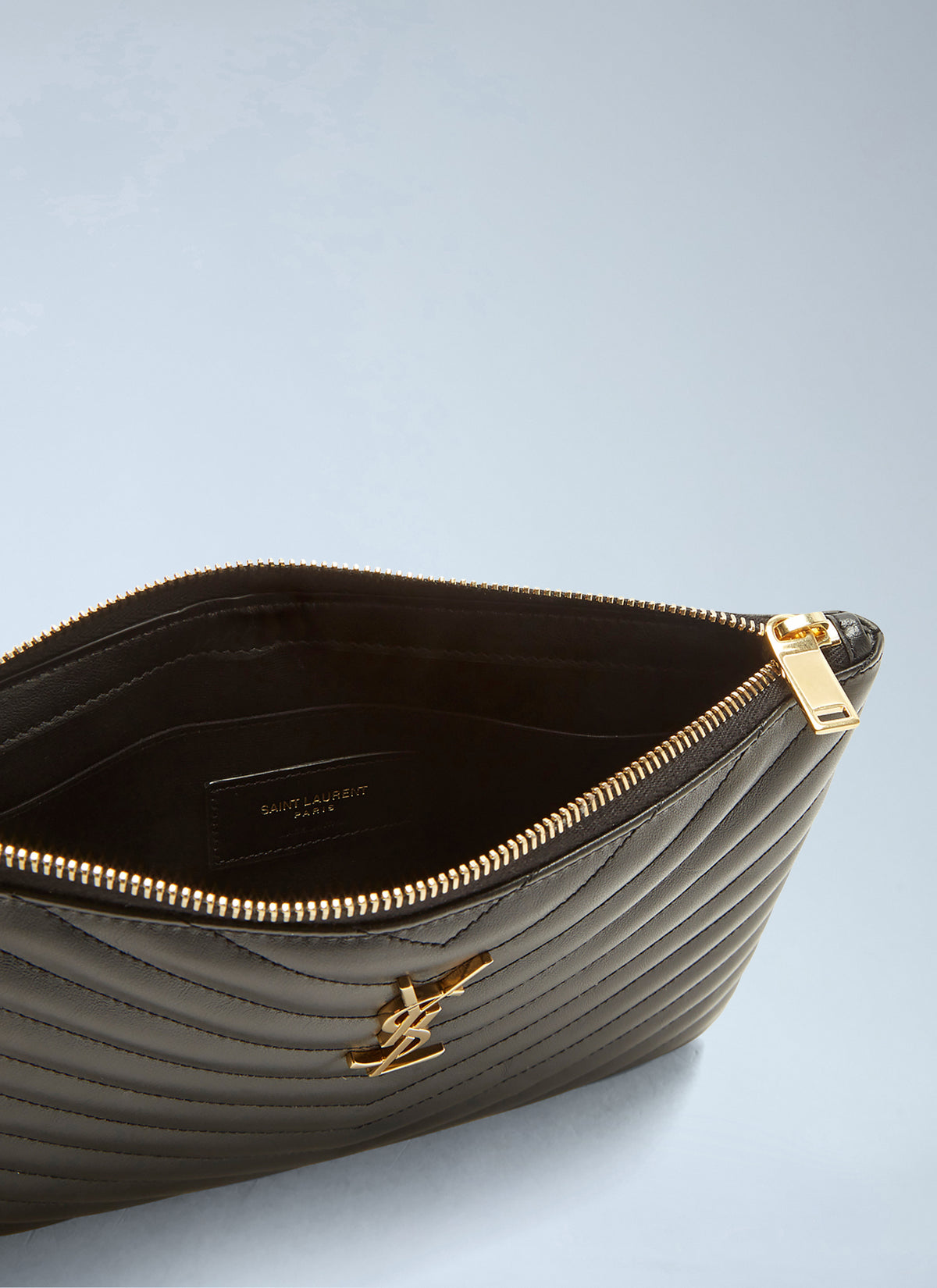 Saint Laurent Women Monogram Matelassé Pouch SAINT LAURENT