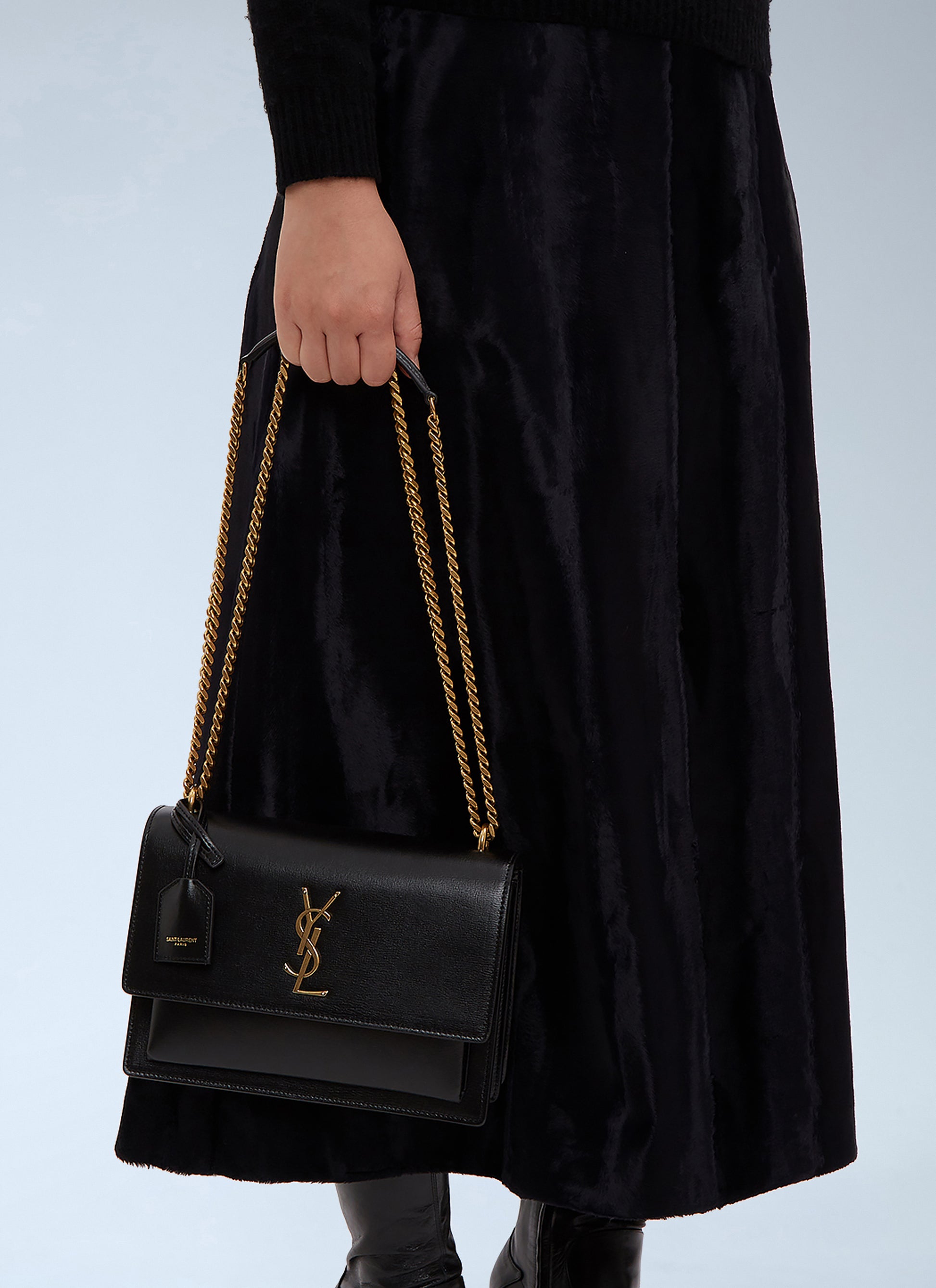 Saint Laurent Women Sunset Chain Shoulder Bag SAINT LAURENT