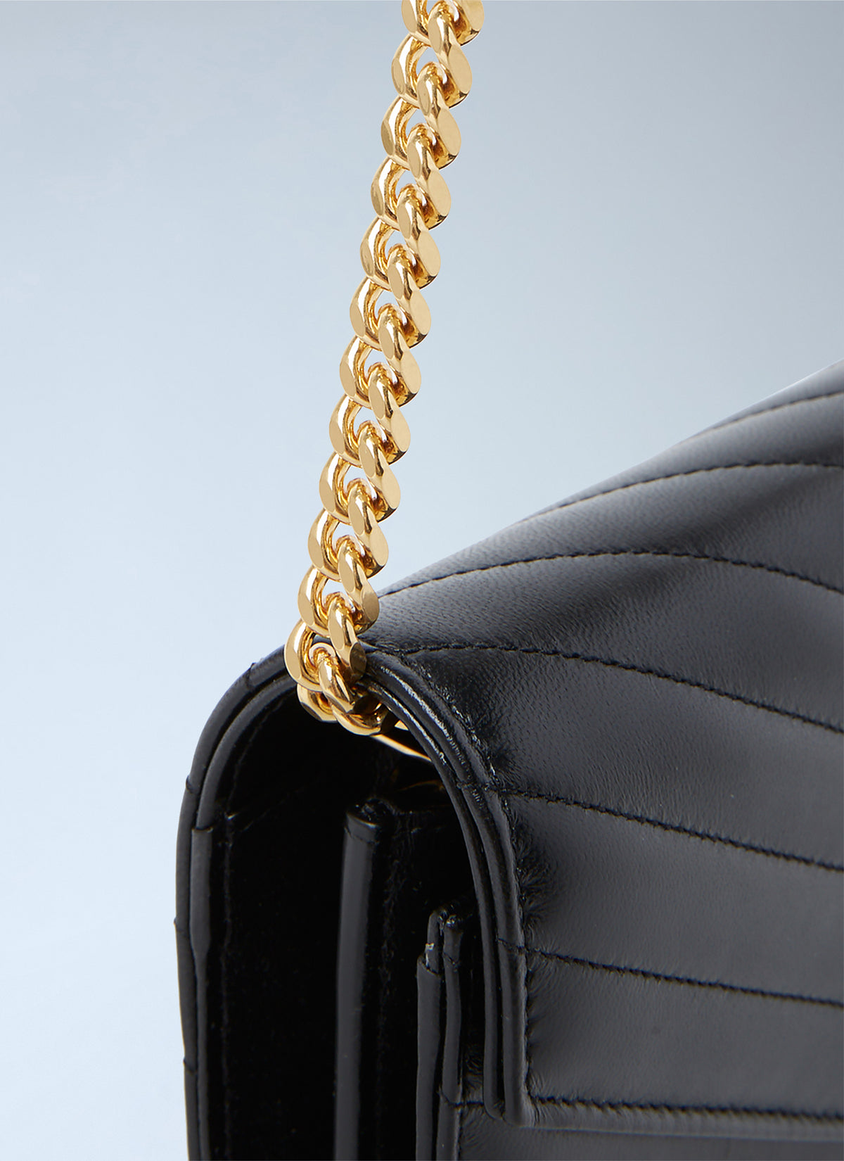 Saint Laurent Women Cassandre Matelassé Chain Wallet SAINT LAURENT