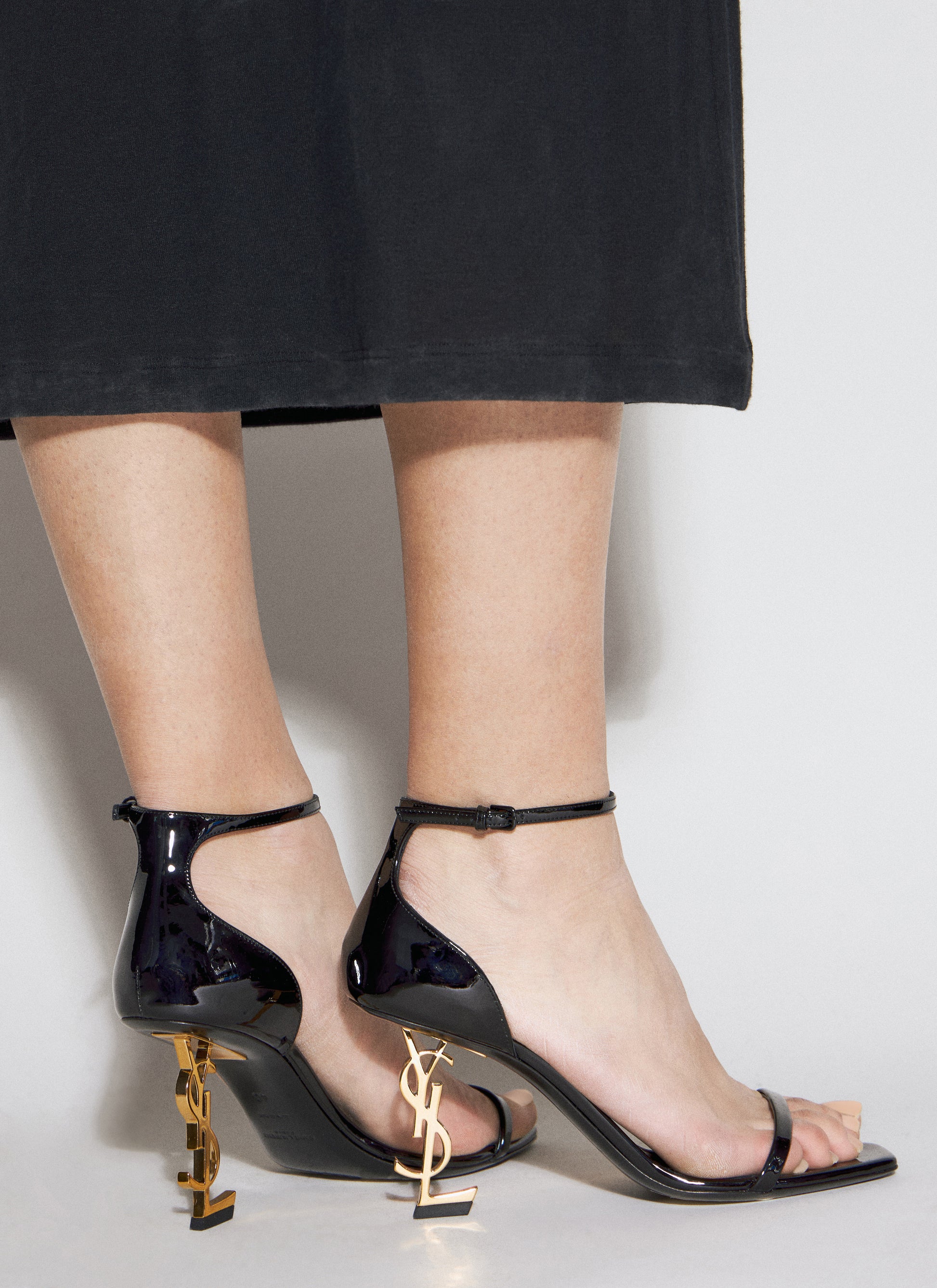 Saint Laurent Women Opyum Heeled Sandals SAINT LAURENT