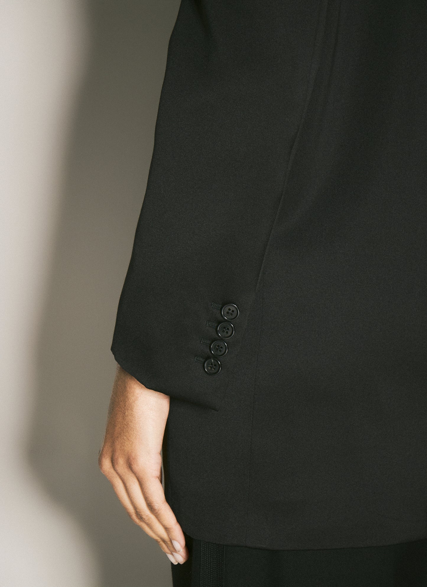 Saint Laurent Women Silk Tuxedo Blazer SAINT LAURENT