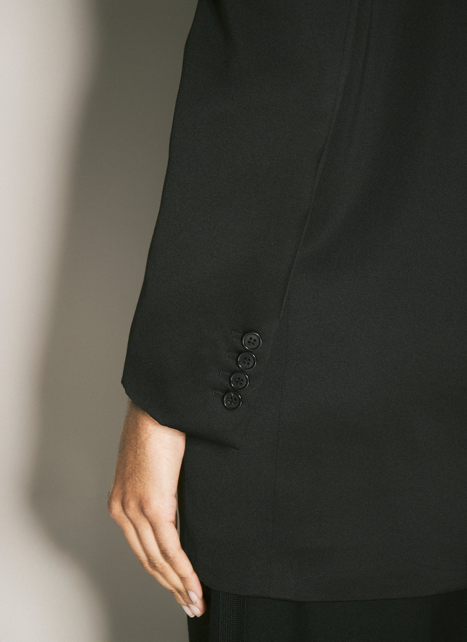 Saint Laurent Women Silk Tuxedo Blazer SAINT LAURENT